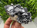 Mirror Galena from Krushev dol mine,Madan,Bulgaria