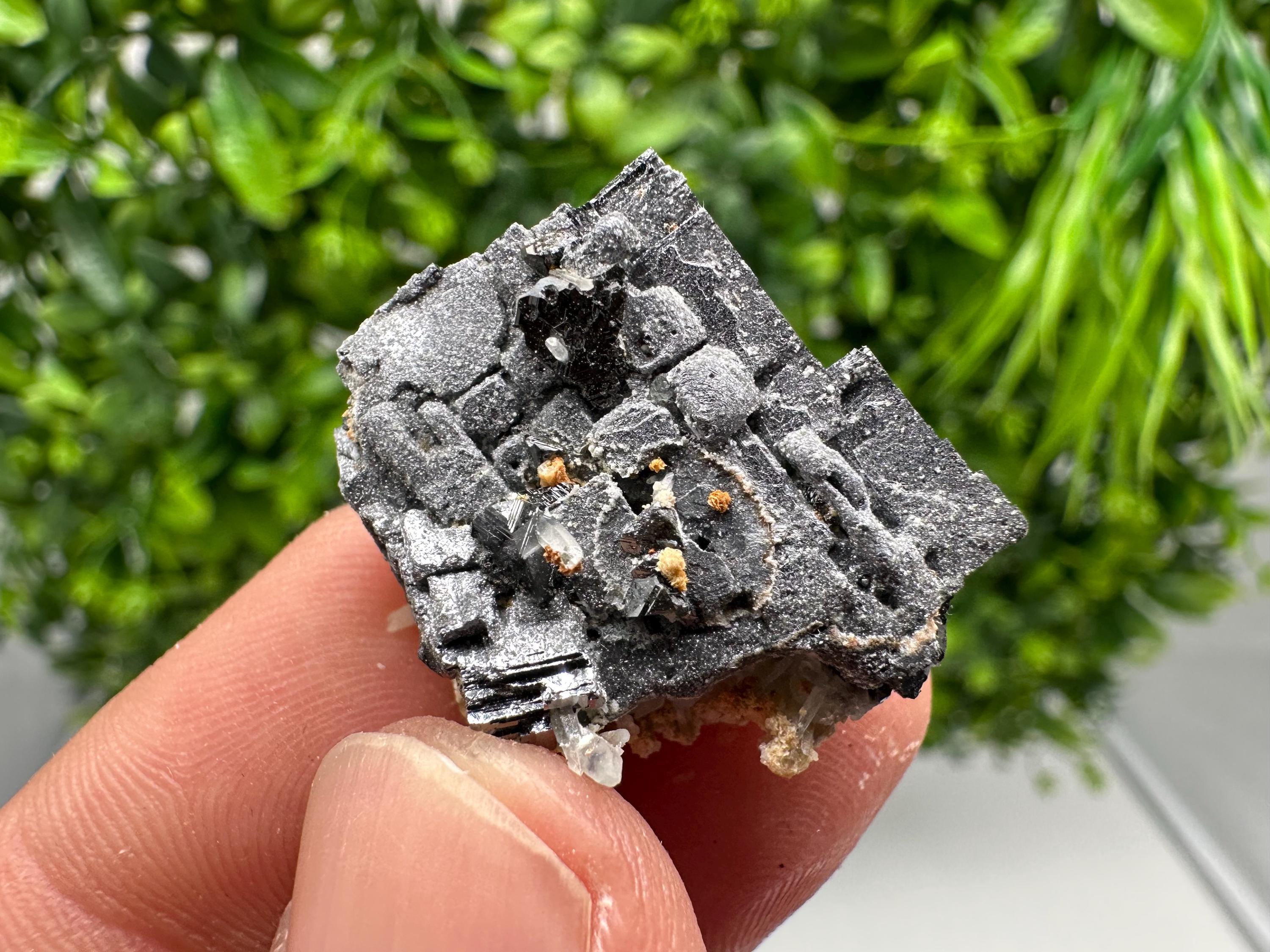 Shiny Galena Cluster: Borieva Mine, Bulgaria - Natural Mineral Stone