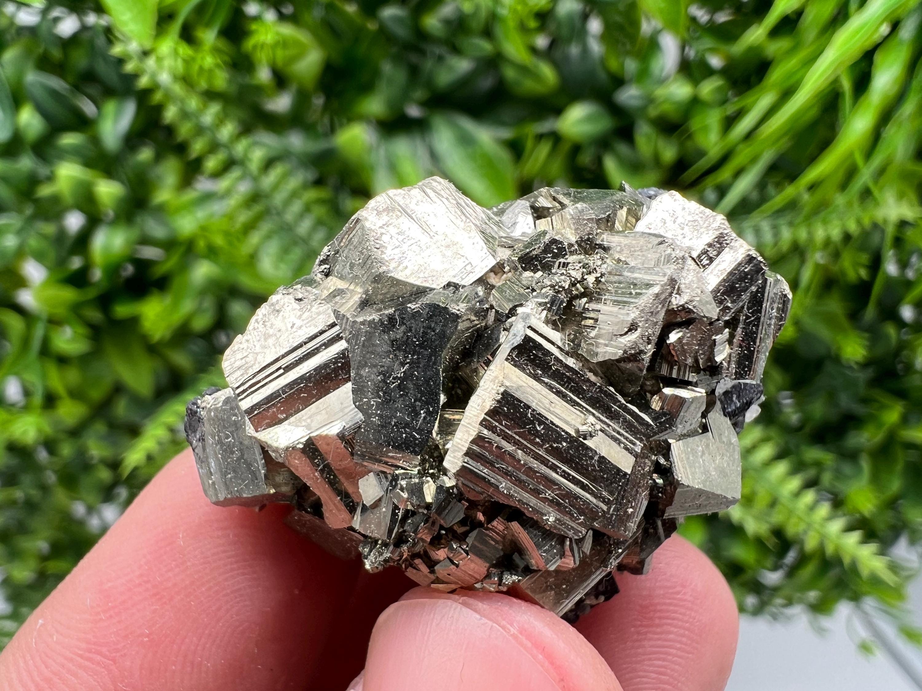 Golden Pyrite Cluster, Sphalerite Mineral Specimen, Madan Bulgaria