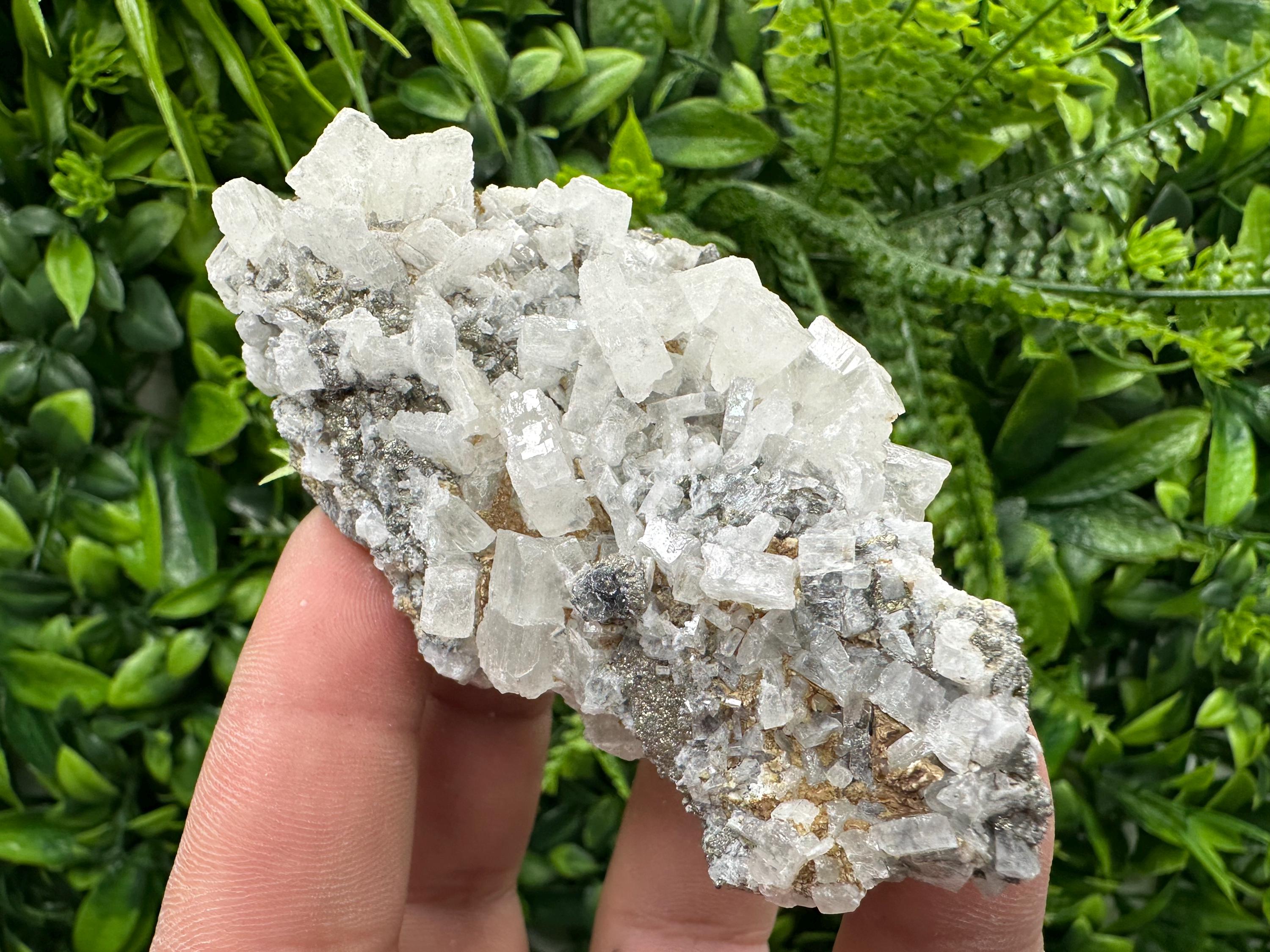 Large Barite Marcasite Cluster on Chalcedony - Androvo Mine, Bulgaria