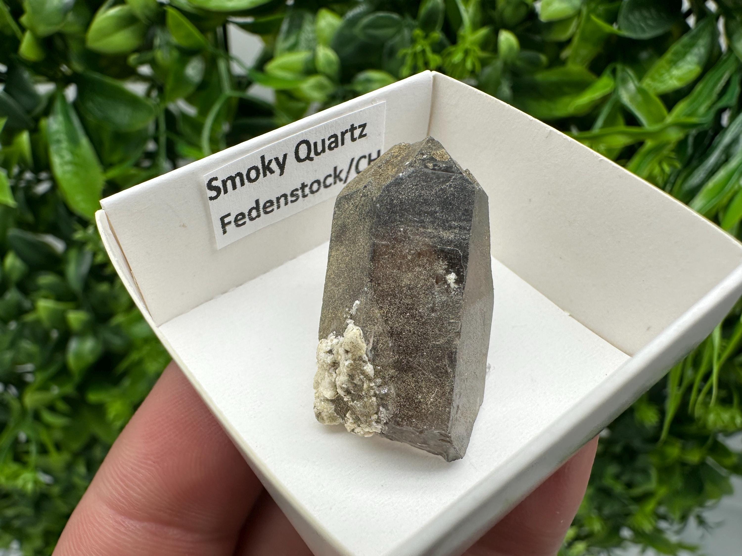 Rare Smoky Quartz Point from Fedenstock Switzerland (35mm)