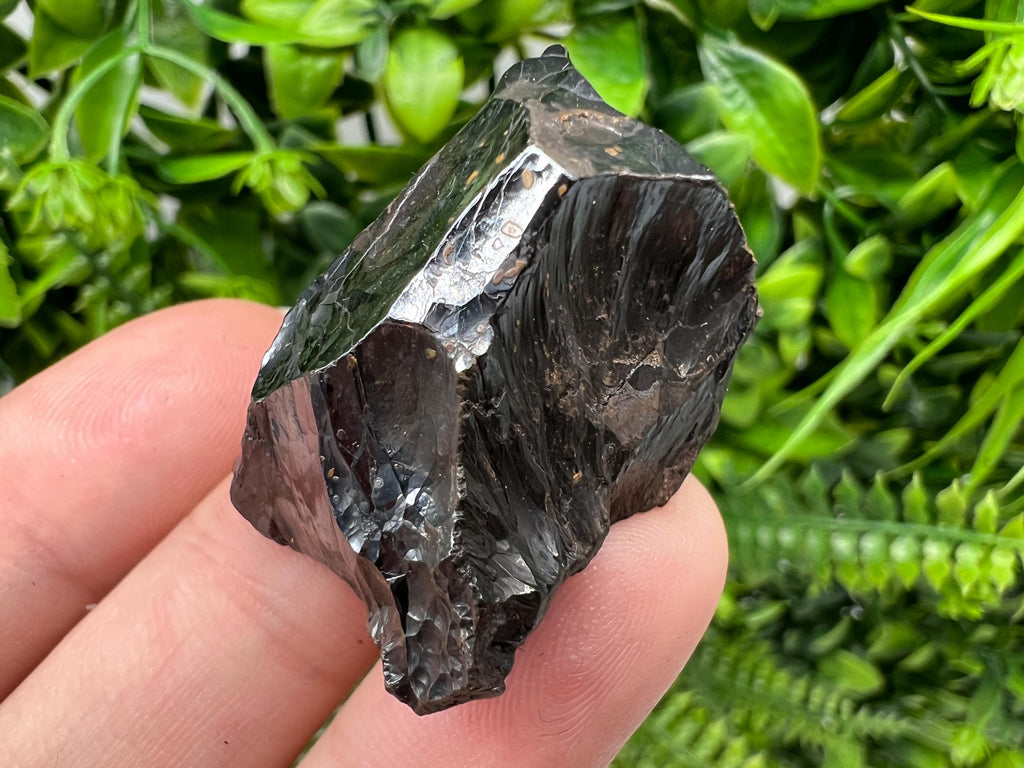 Botryoidal Black Hematite Specimen: Moroccan Crystal, Reiki Chakra Stone