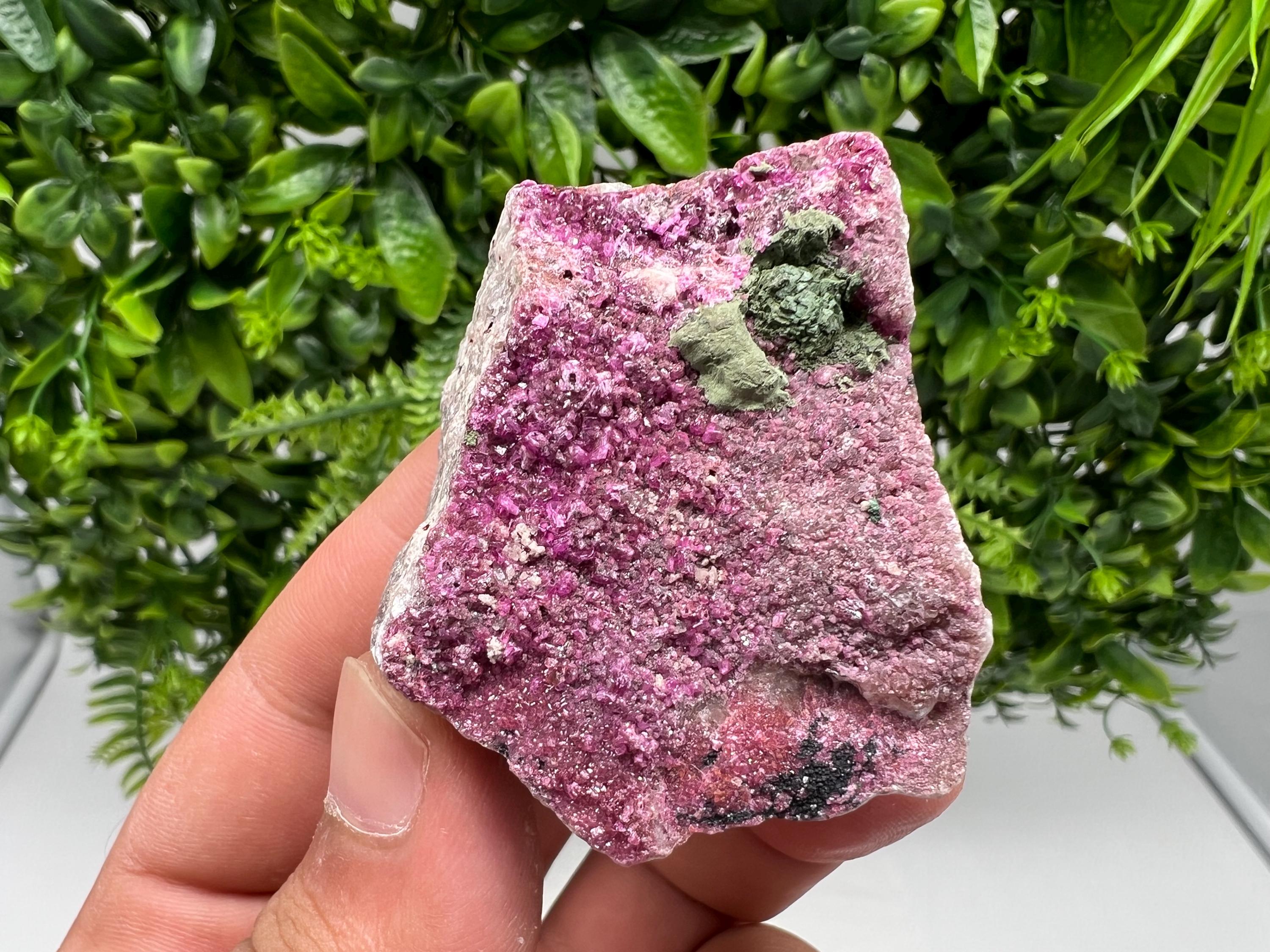 Cobalto Calcite Crystal: Congo Mineral Specimen, Pink Healing Stone