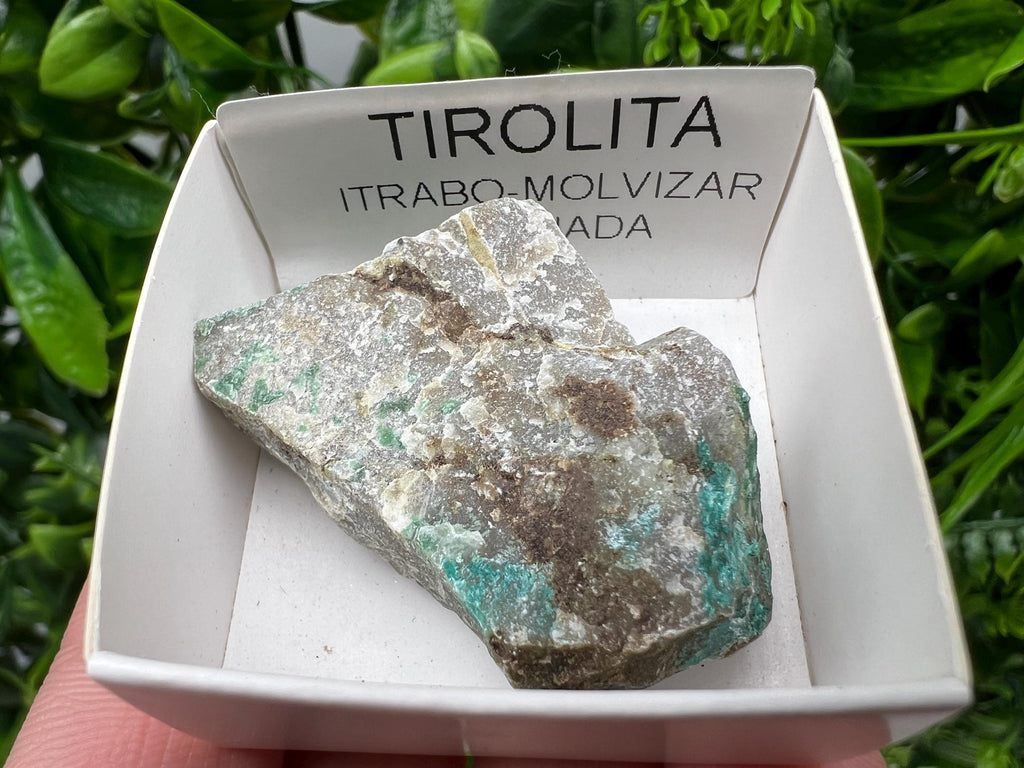 Rare Raw Tirolite Mineral Specimen: Granada, Spain Crystal Collection