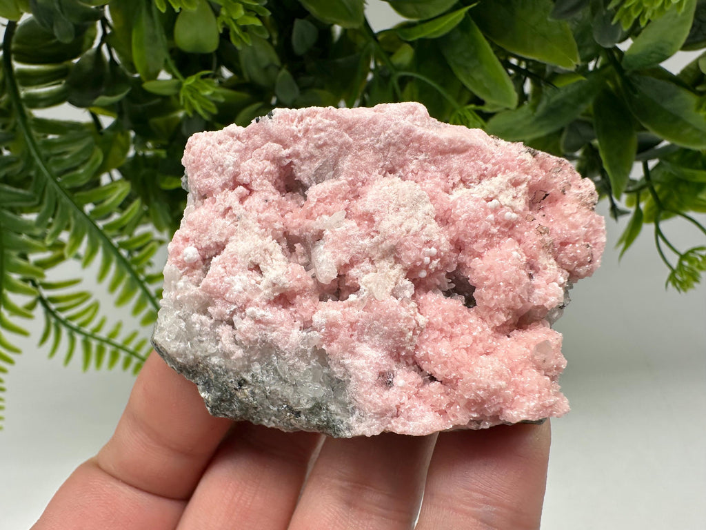 Pink Rhodochrosite Crystal: Starnica Mine, Bulgaria, Home Decor