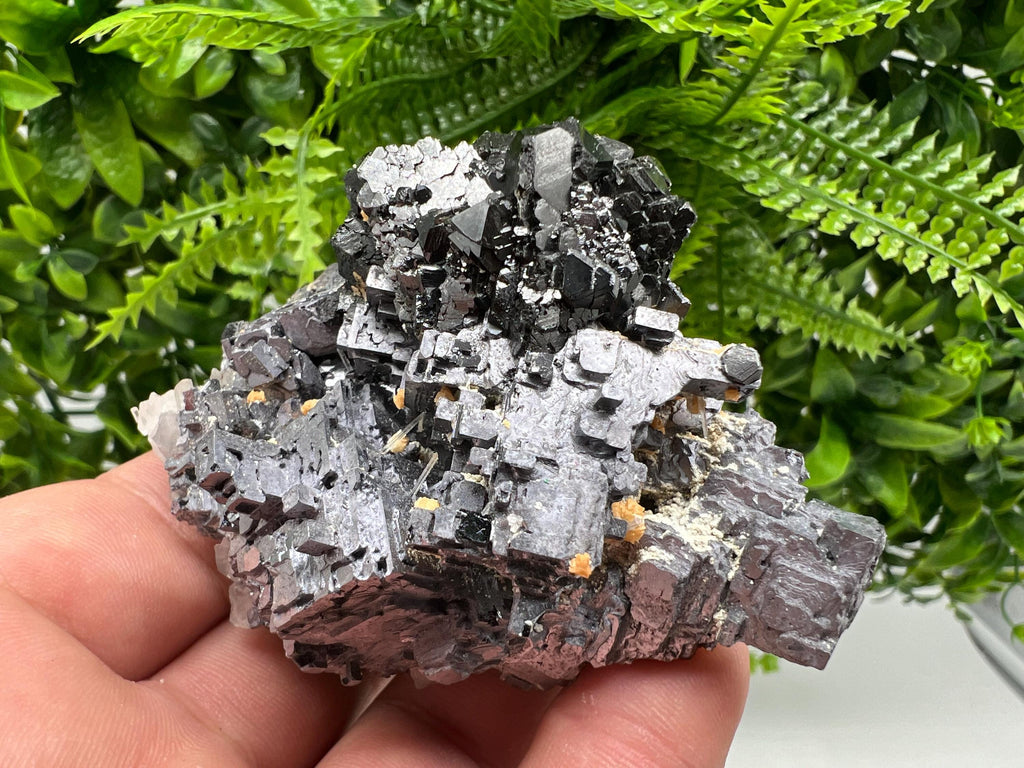 Collected Skeletal GALENA whit Sphalerite from Krushev dol mine,Madan,Bulgaria,natural,collectible mineral specimen home decor stone,gift