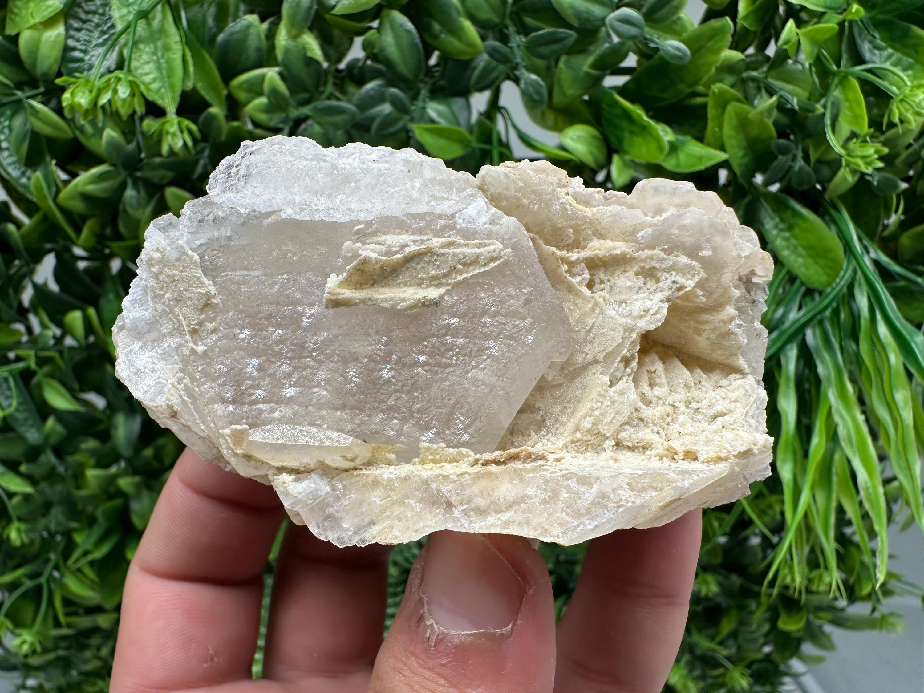UV Reactive Mangano Calcite, Borieva Mine Bulgaria, Mineral Specimen