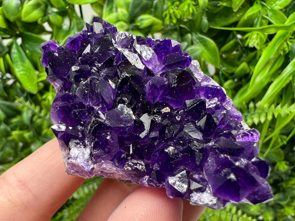 Purple Amethyst Crystal from Uruguay: Natural Energy Stone