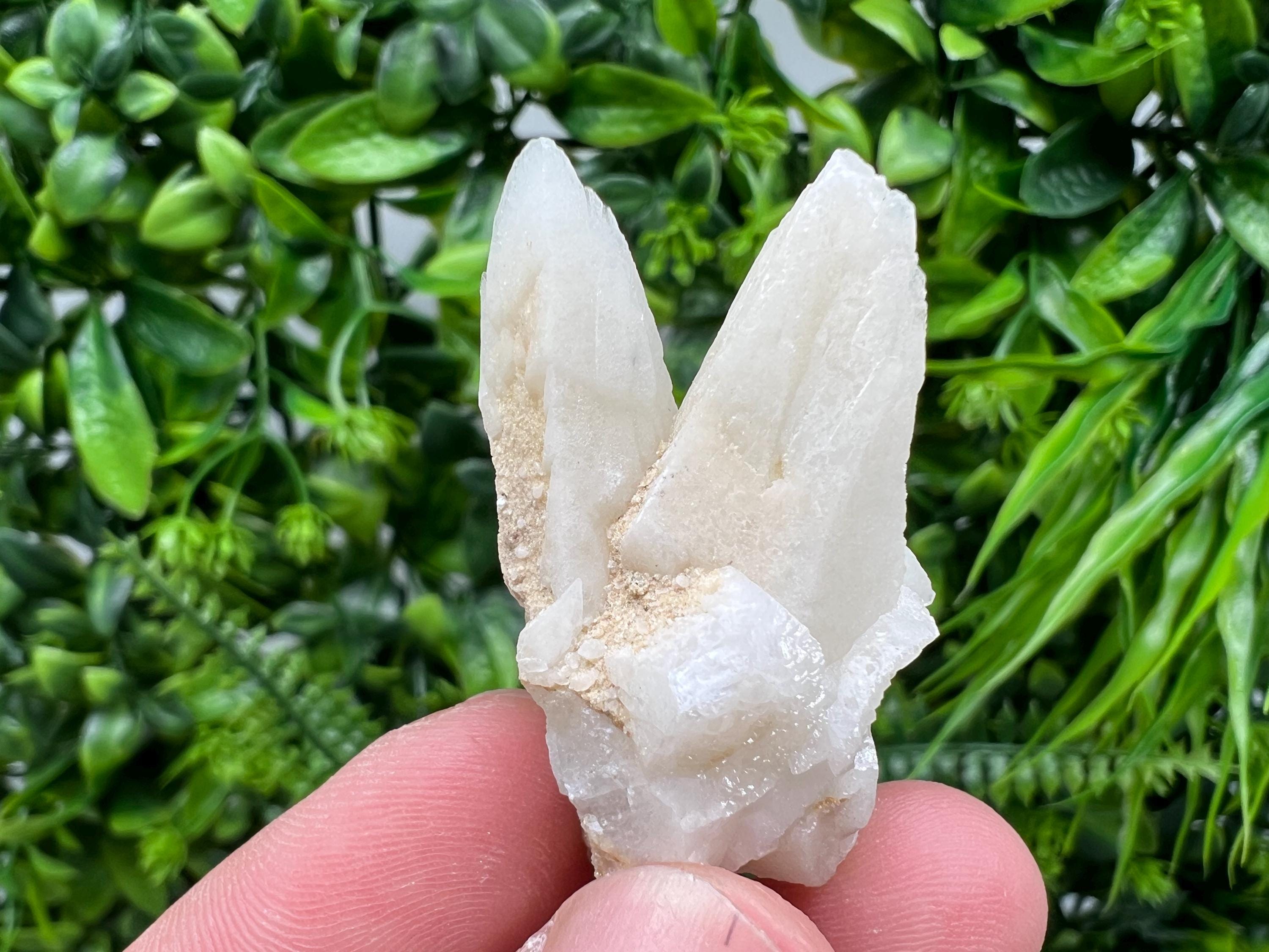 Calcite on Aragonite: Natural Healing Crystal from Bulgaria