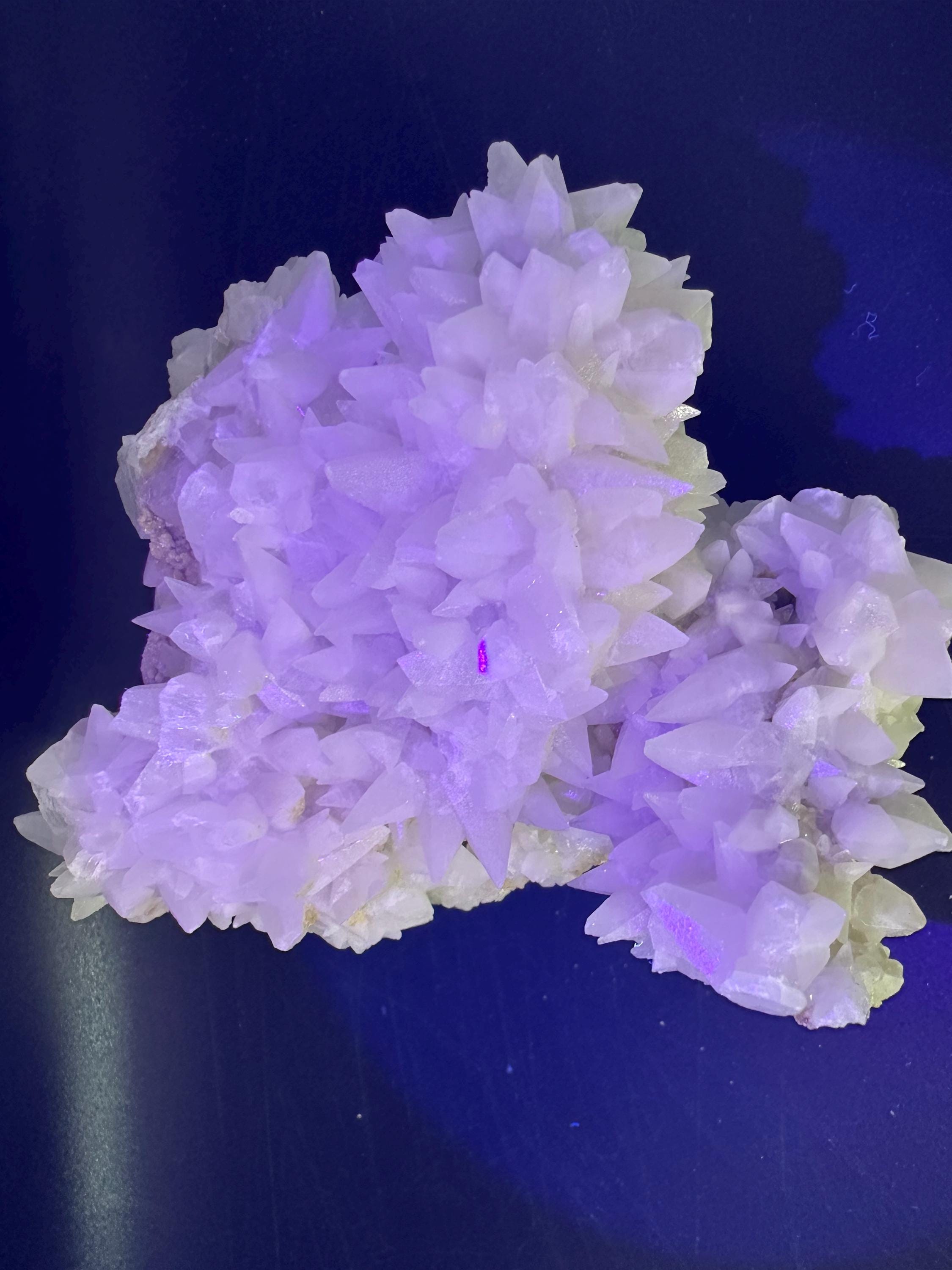 Calcite on Aragonite: Djurcovo Mine, Bulgaria Healing Crystal