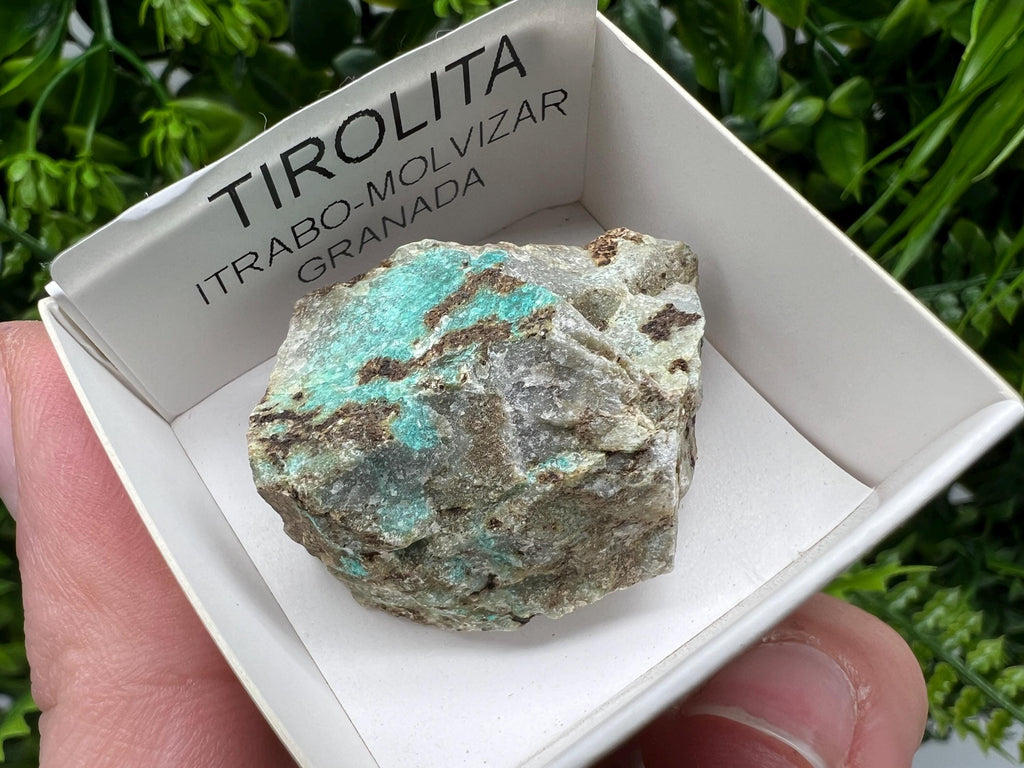 Rare Raw Tirolite Specimen: Granada Spain Mineral Collection