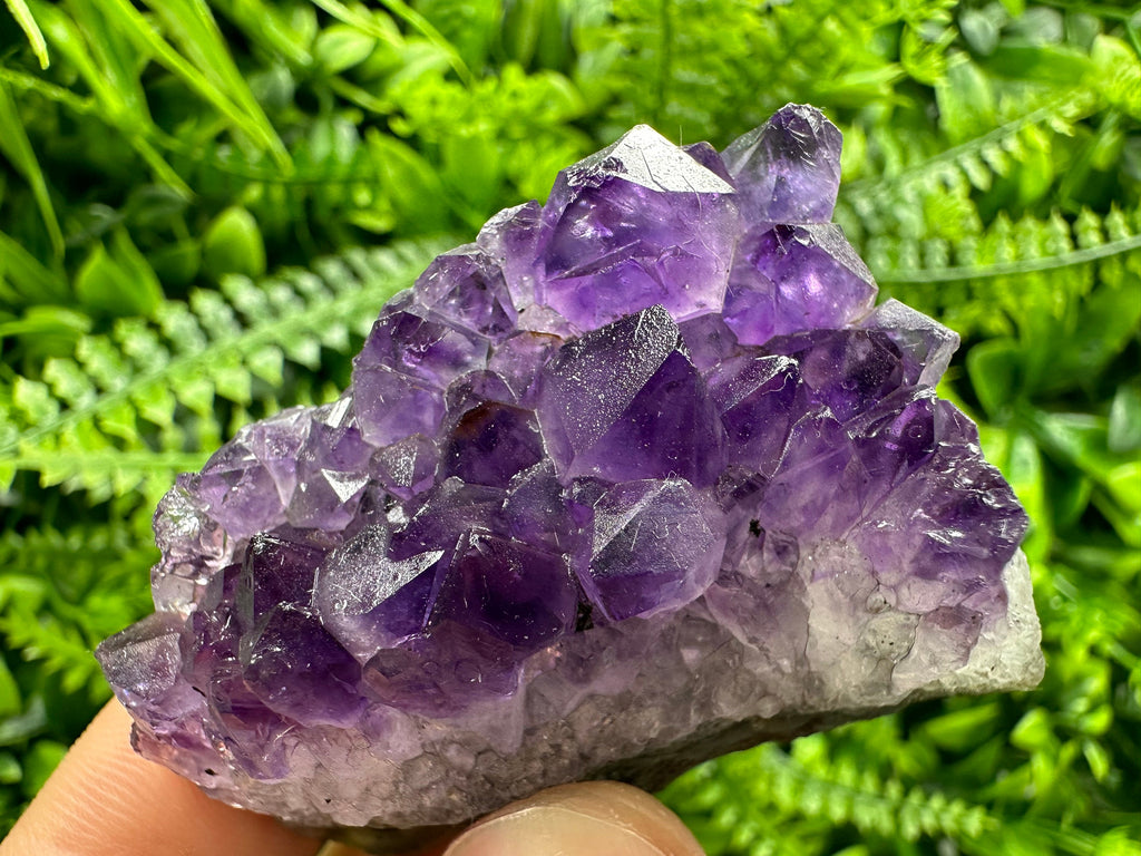 Uruguay Amethyst Cluster: Purple Quartz Crystal, Home Decor