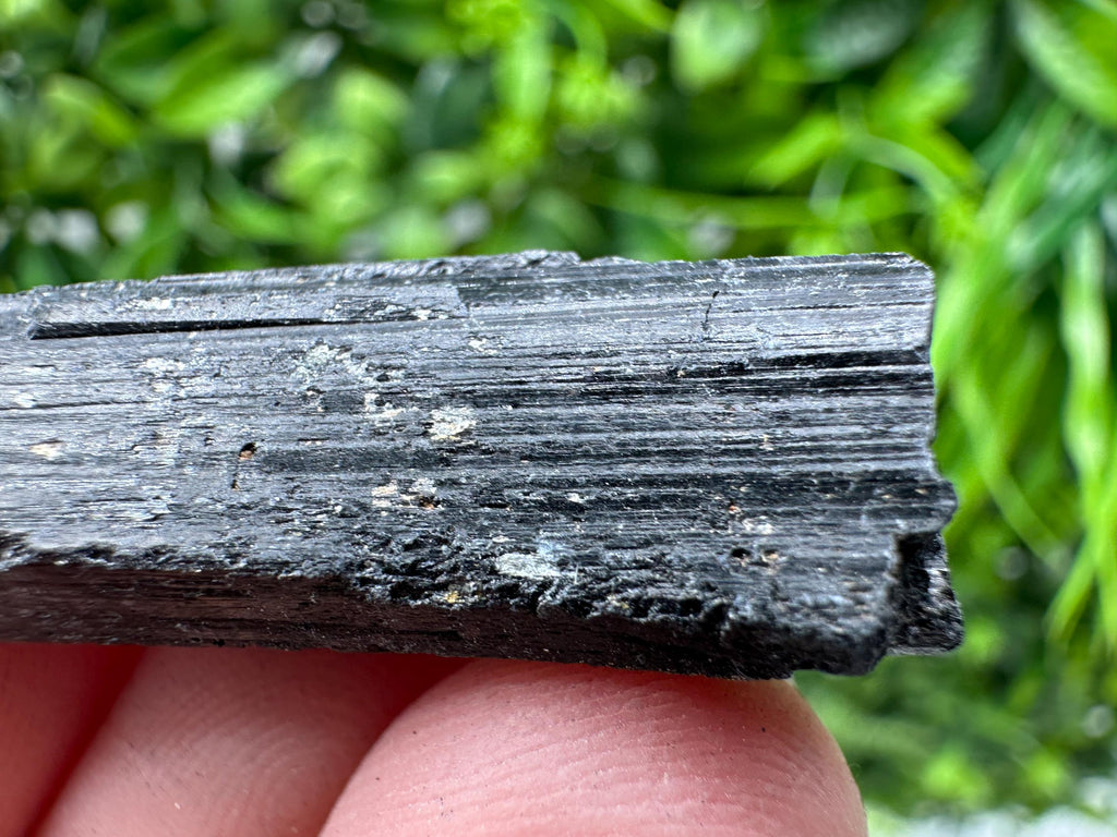 Natural Black Tourmaline Crystal – Raw Protective Stone, Healing Crystal, Grounding Mineral Gift