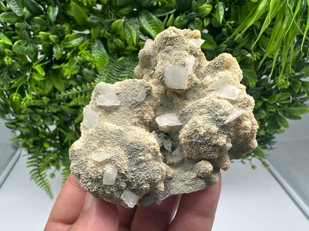 Calcite on Aragonite Mineral Specimen: Borieva Mine, Bulgaria