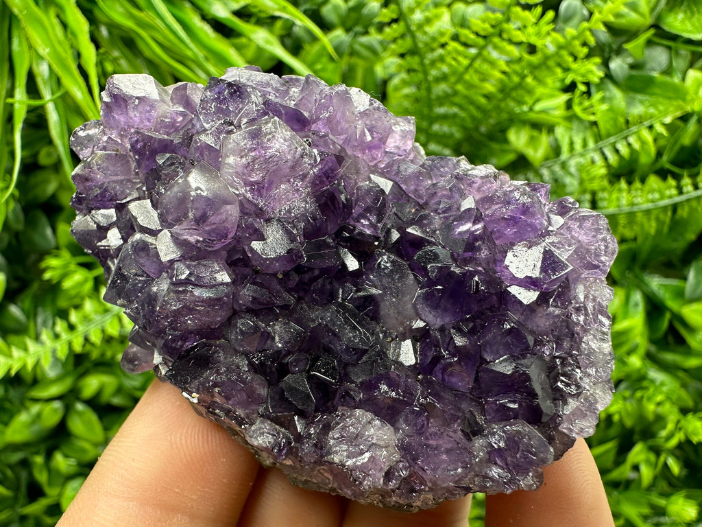 Uruguay Amethyst Cluster: Purple Quartz Crystal, Home Decor