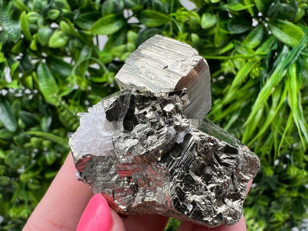 Rare Pyrite Cluster, Natural Crystal Mineral Specimen, Bulgaria