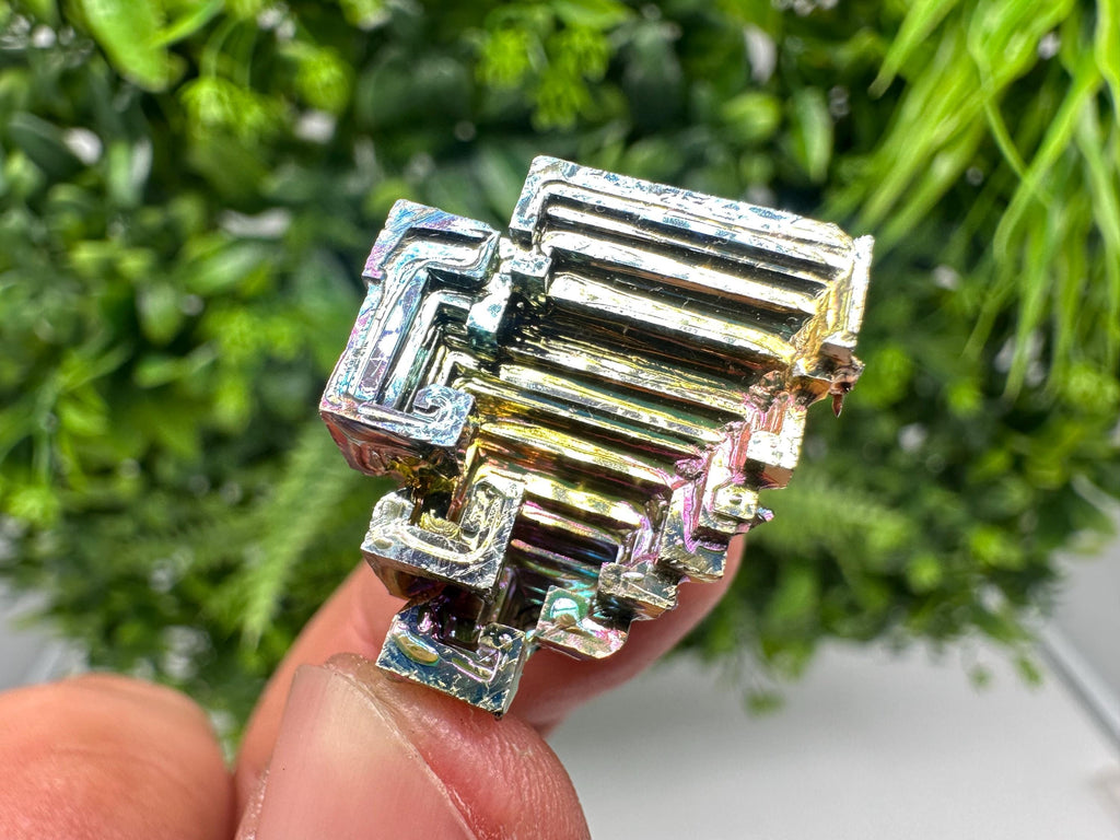 Rainbow Bismuth Crystal: Rare Gemstone Specimen,wholesale Bismuth