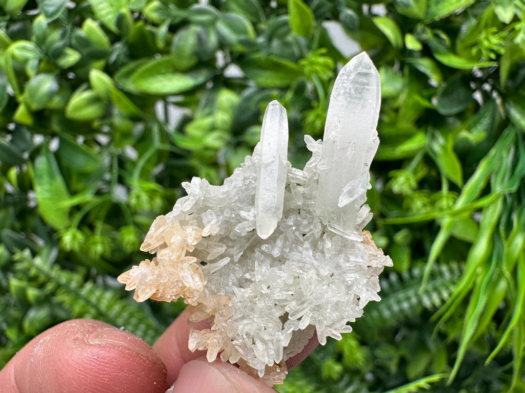 Quartz with Limonite, Natural Mineral Specimen