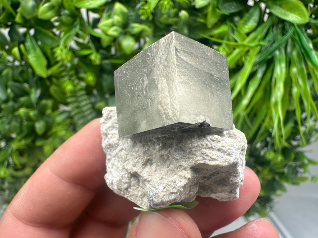 Large Pyrite Cubes on Matrix: Navajun, Spain - Home Decor Stone