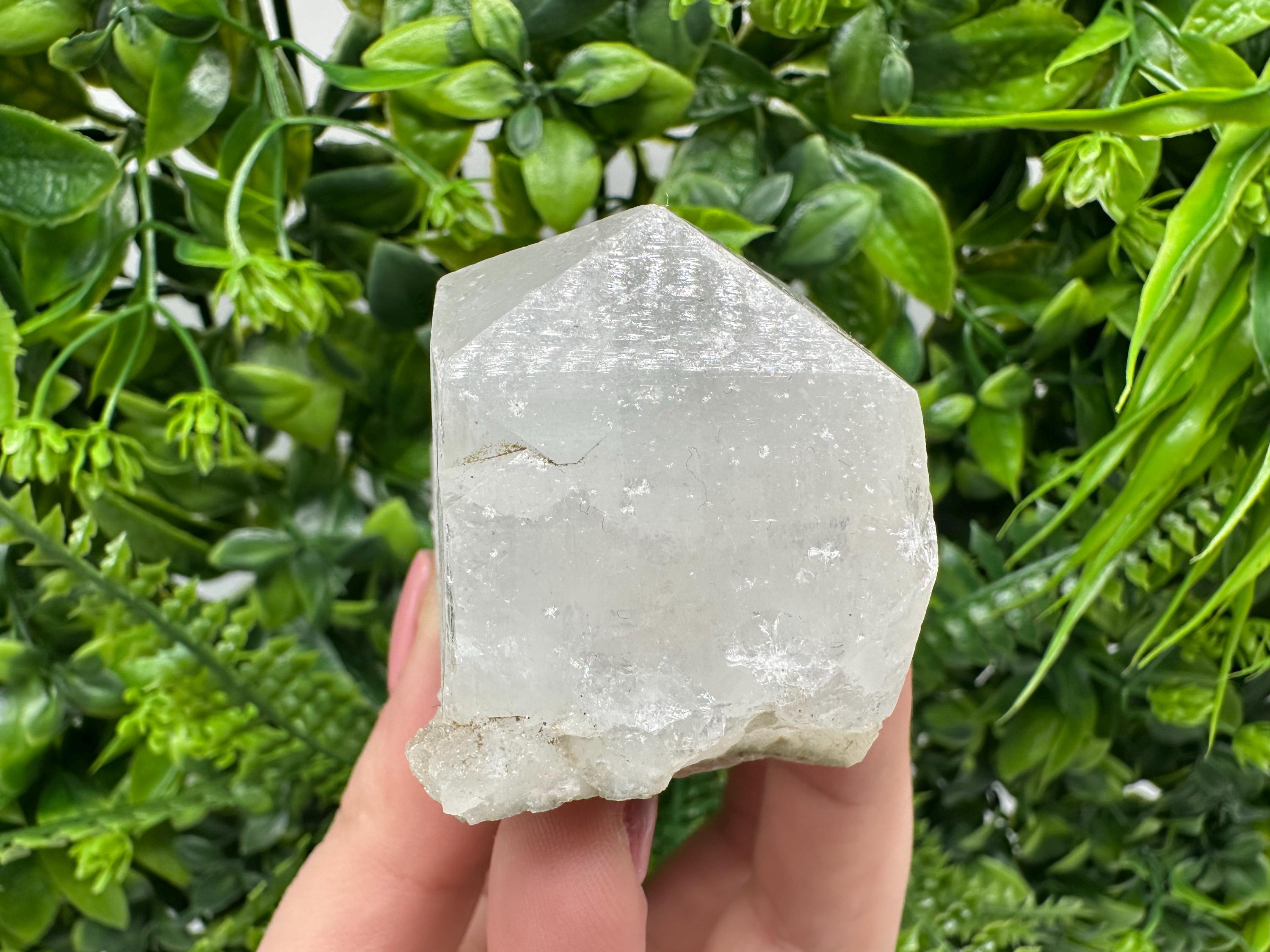 Apophyllite Stilbite on Chalcedony, India Crystal Specimen