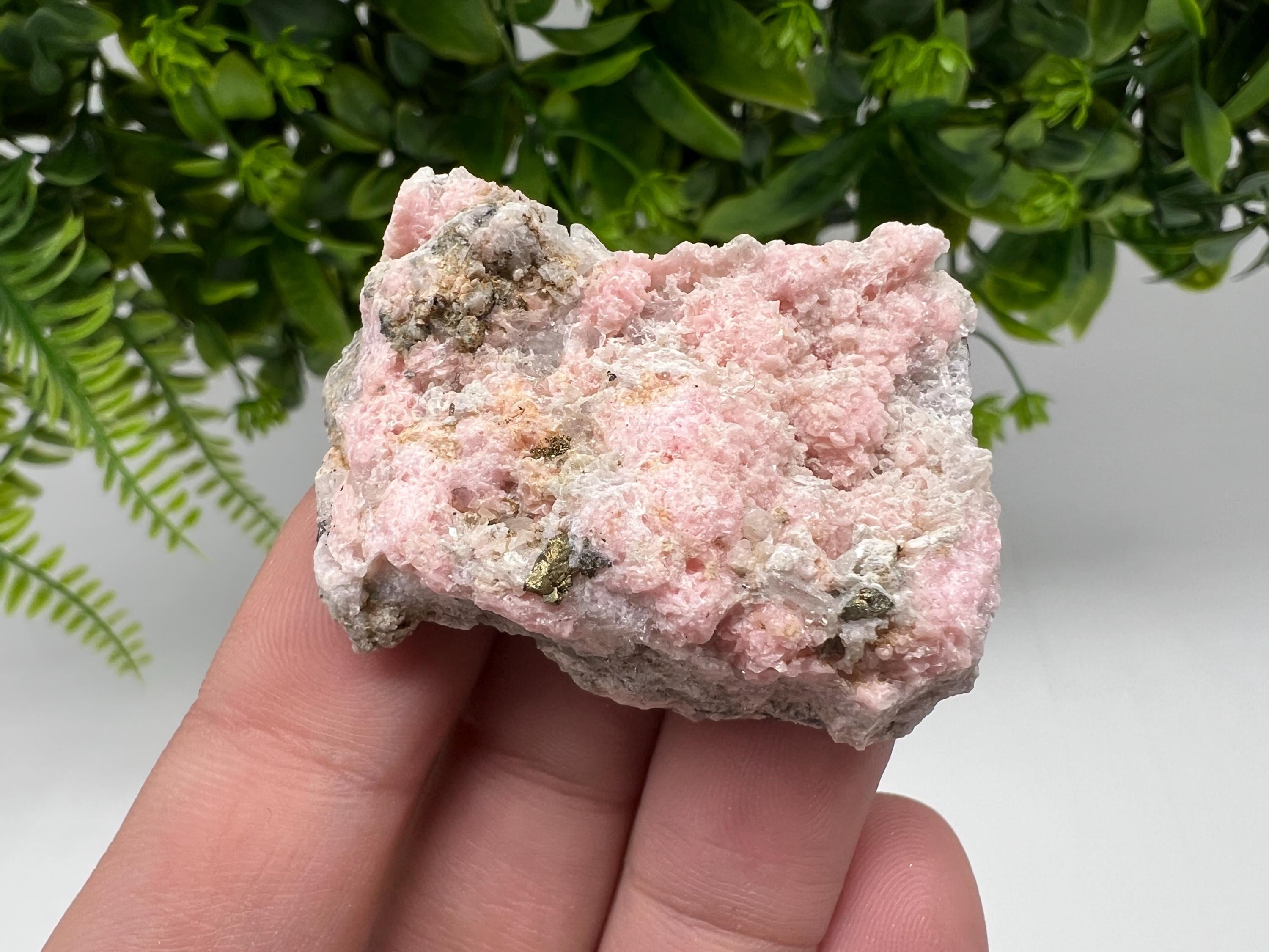 Pink Rhodochrosite Mineral Specimen, Starnica Mine Bulgaria