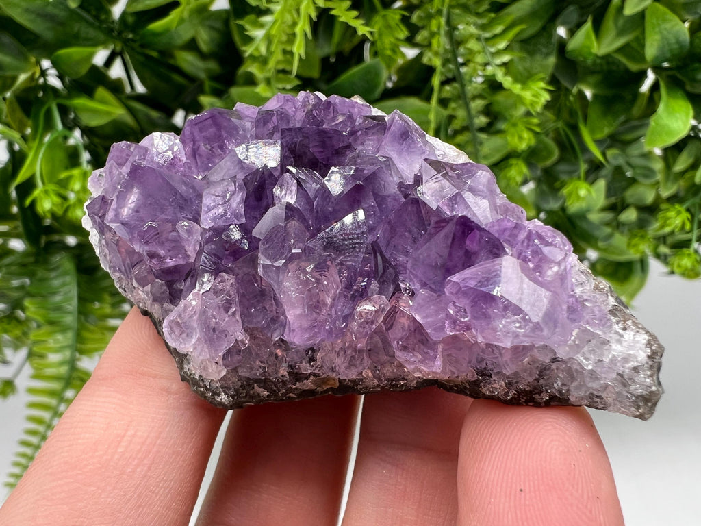 Purple Amethyst Crystal Cluster from Uruguay, Home Decor, 48 grams