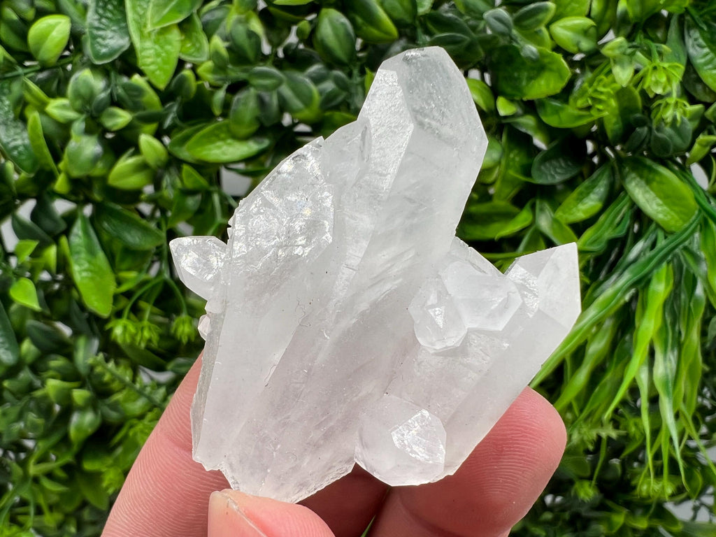 Transparent Quartz Cluster, Bulgarian Mineral Specimen, Home Decor Stone