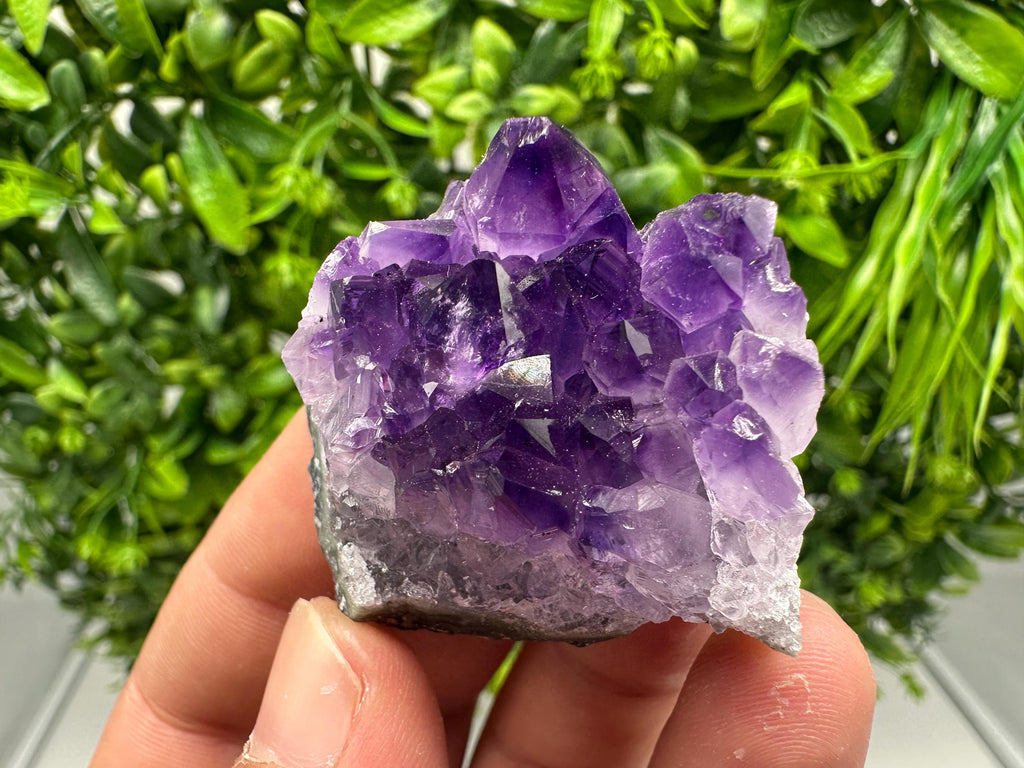 Purple Amethyst Crystal from Uruguay: Home Decor, Energy Stone