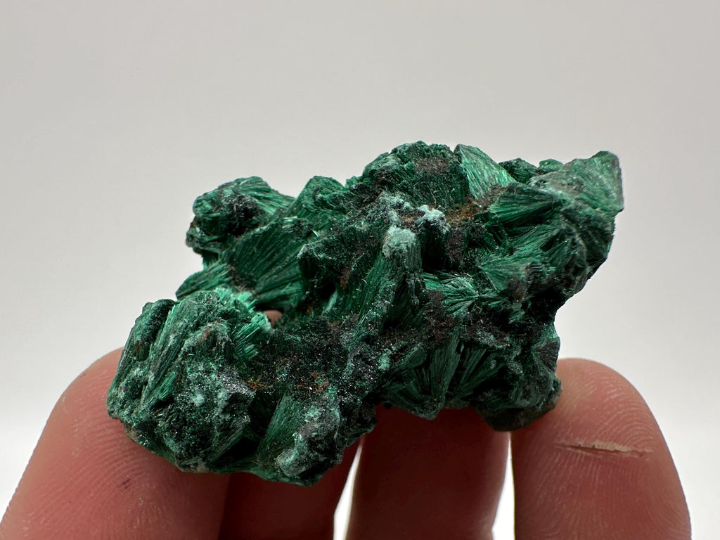 Green Polished Malachite Crystal, Congo Mineral Specimen