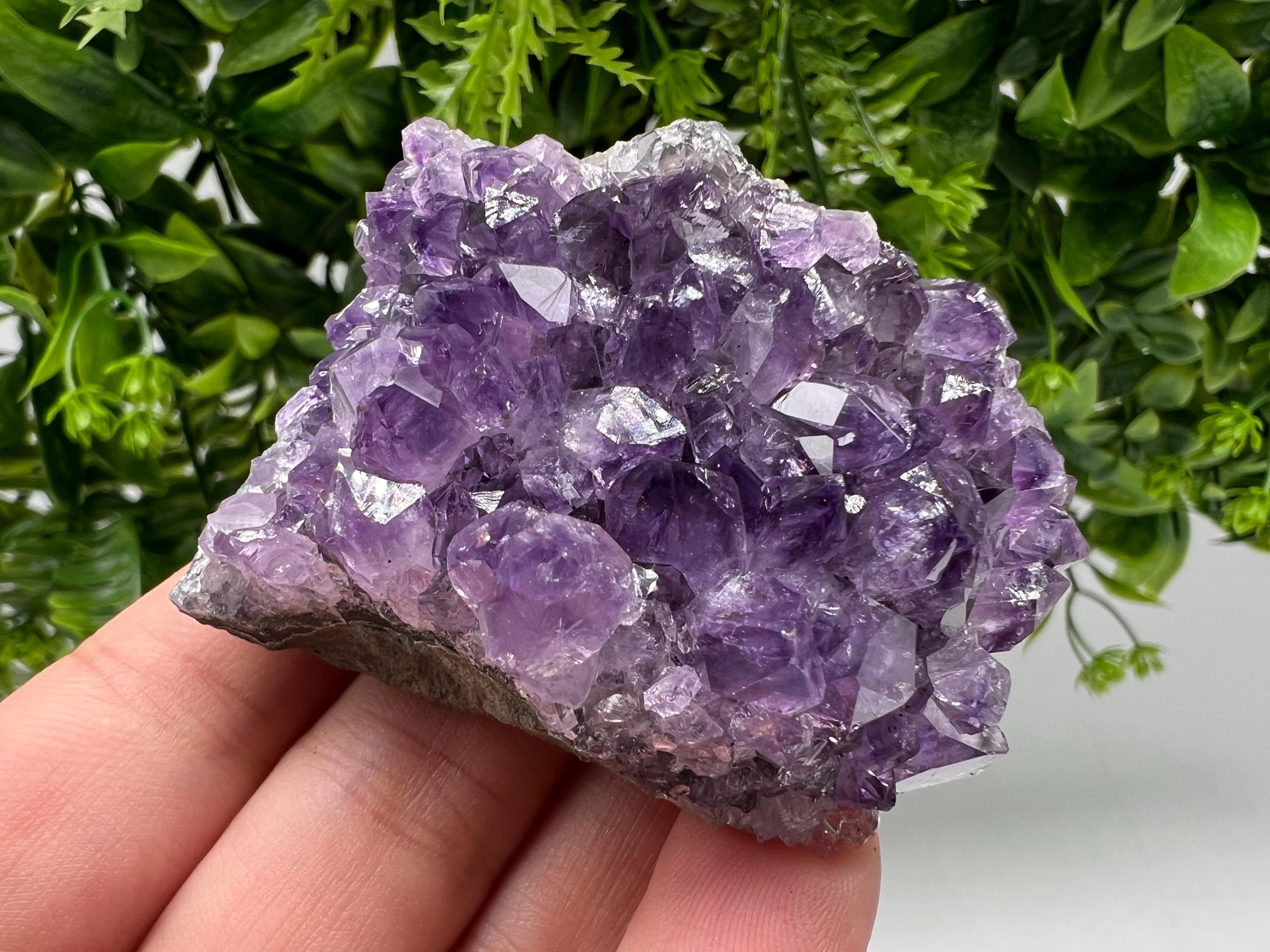 Stunning,Purple Amethyst from Uruguay,Natural Amethyst,Purple crystal,Pyrple Quartz,Crystal from Uruguay,Home decor,Energy crystal,Phantoms
