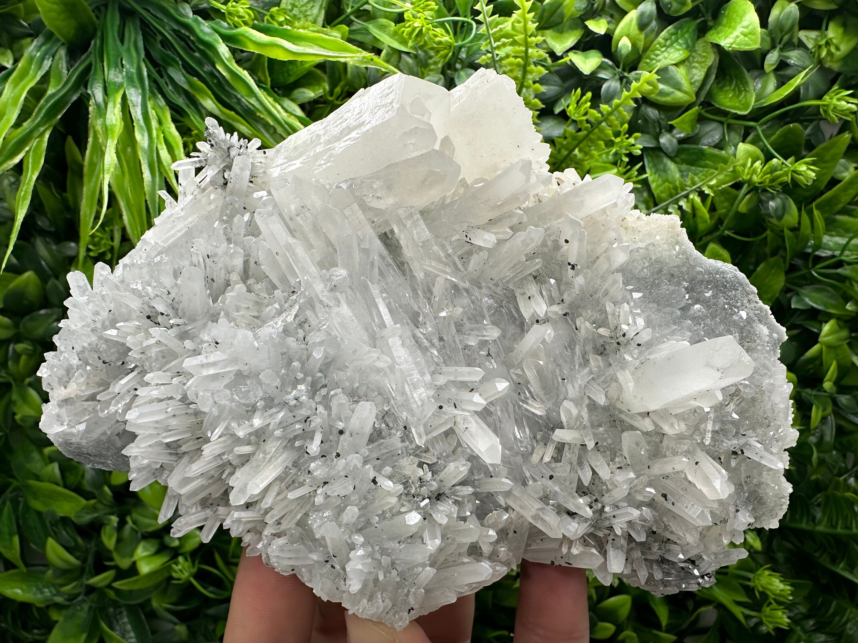 Transparent Quartz Crystal, Borieva Mine Bulgaria, Mineral Specimen