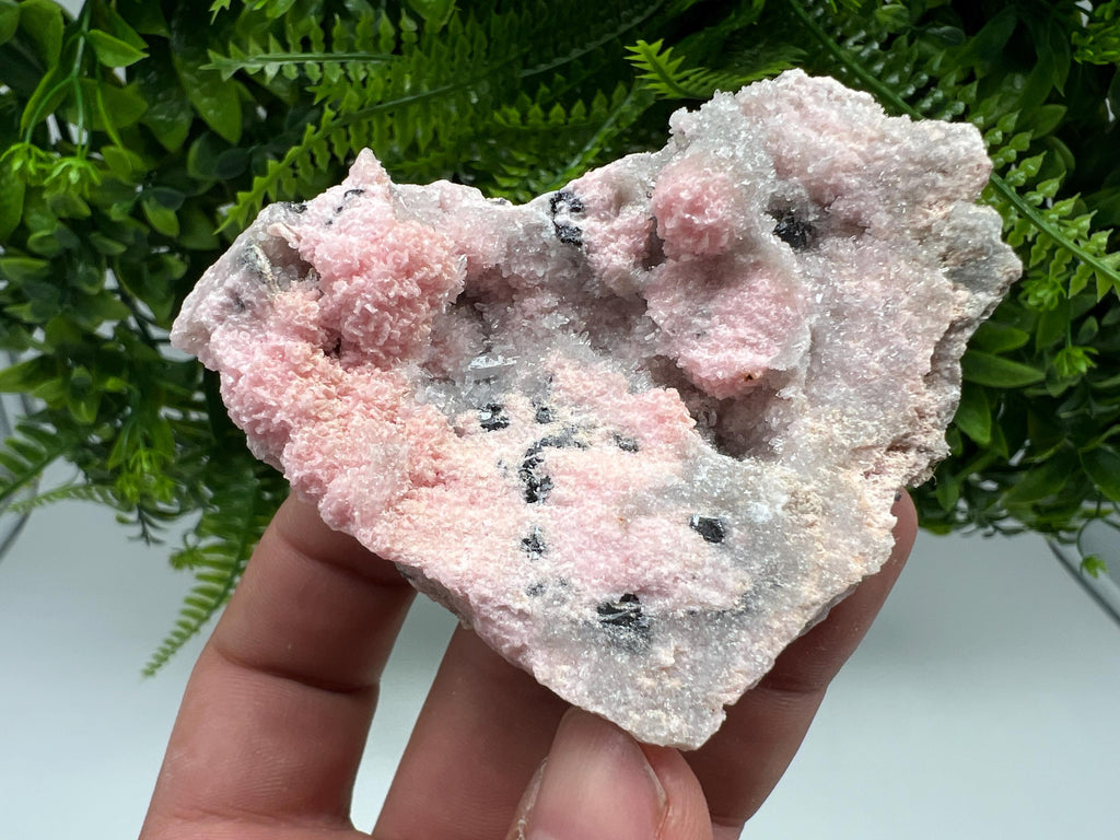 Rare Rhodochrosite with Calcite, Starnica Mine, Bulgaria