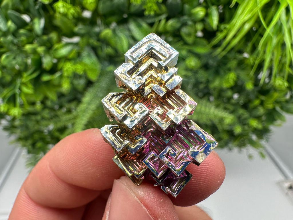 Rainbow Bismuth Crystal: Rare Gemstone Specimen,wholesale Bismuth
