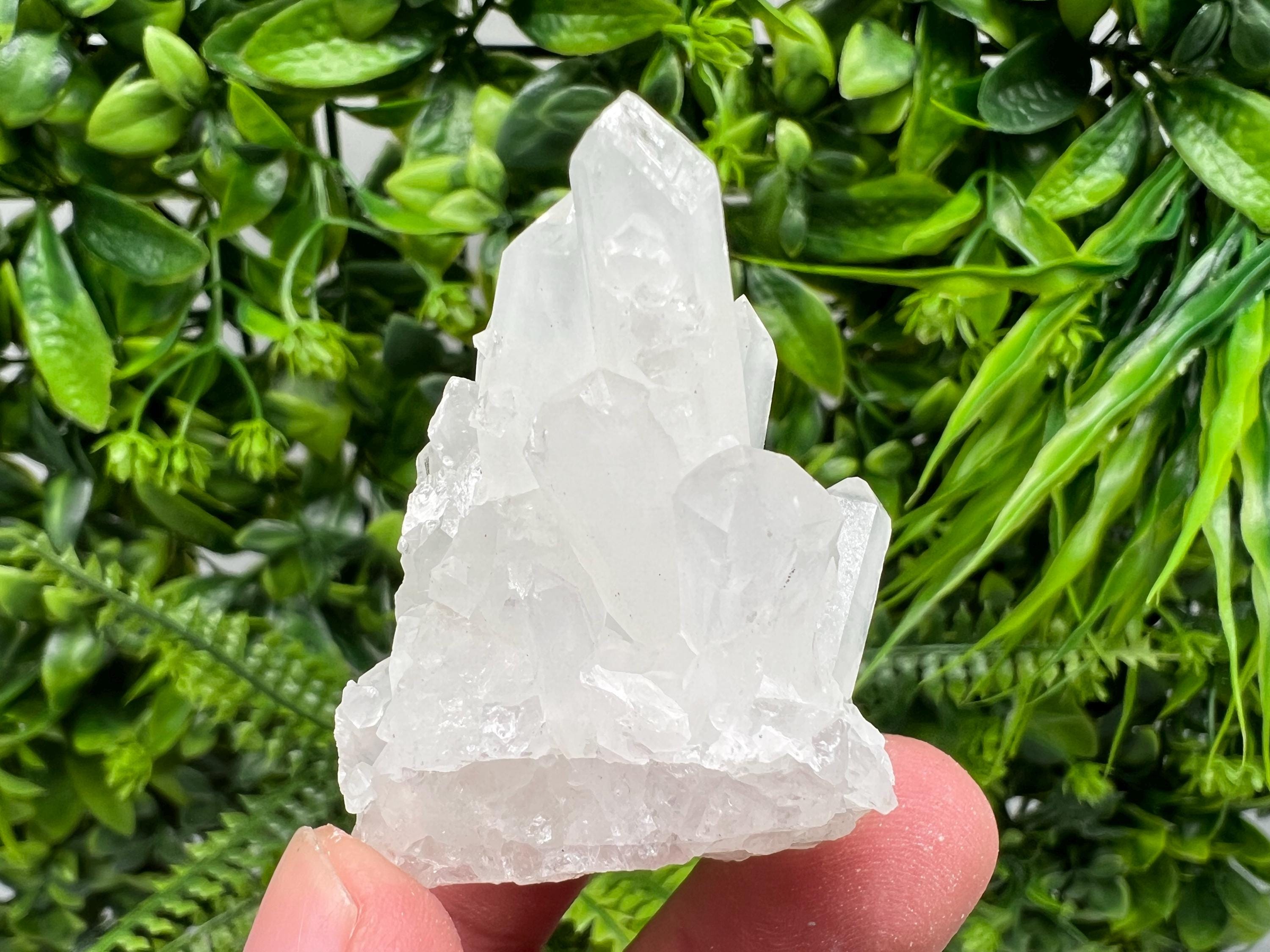 Transparent Quartz Cluster, Djurcovo Mine, Bulgaria, Mineral Specimen