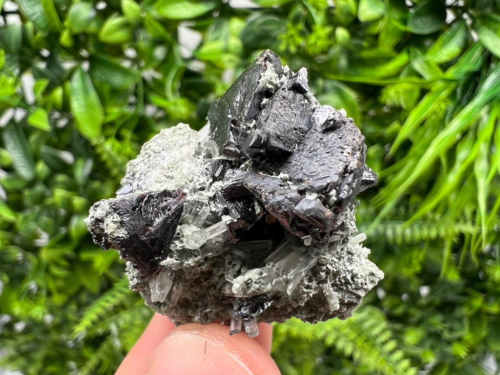 Aesthetic bigger Sphalerite whit Chlorite from Borieva mine Madan Bulgaria natural minerals souvenir crystal gift home decor stone rock