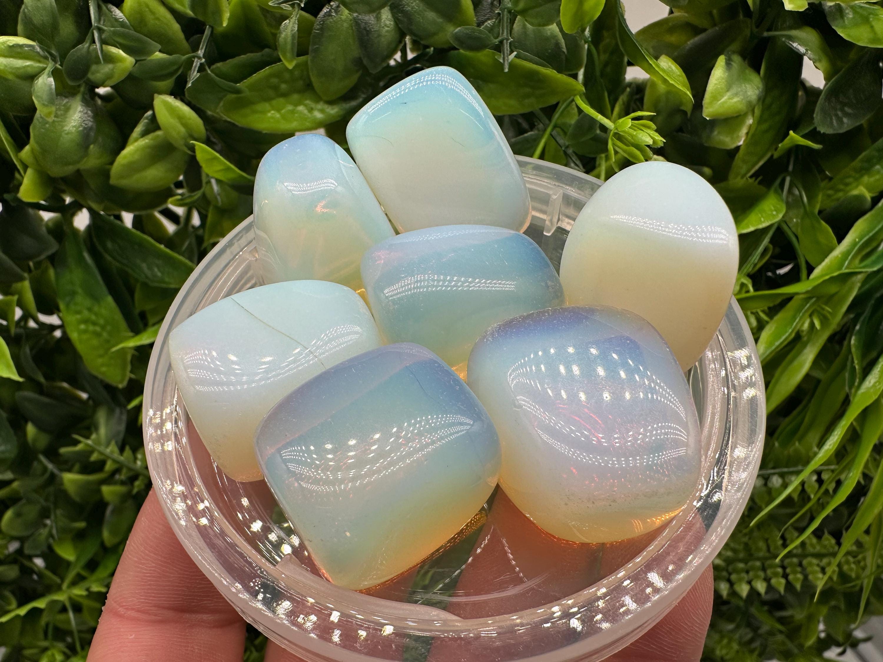 Natural Rainbow Moonstone Cabochon: Loose Gemstone Crystal, Jewelry Making