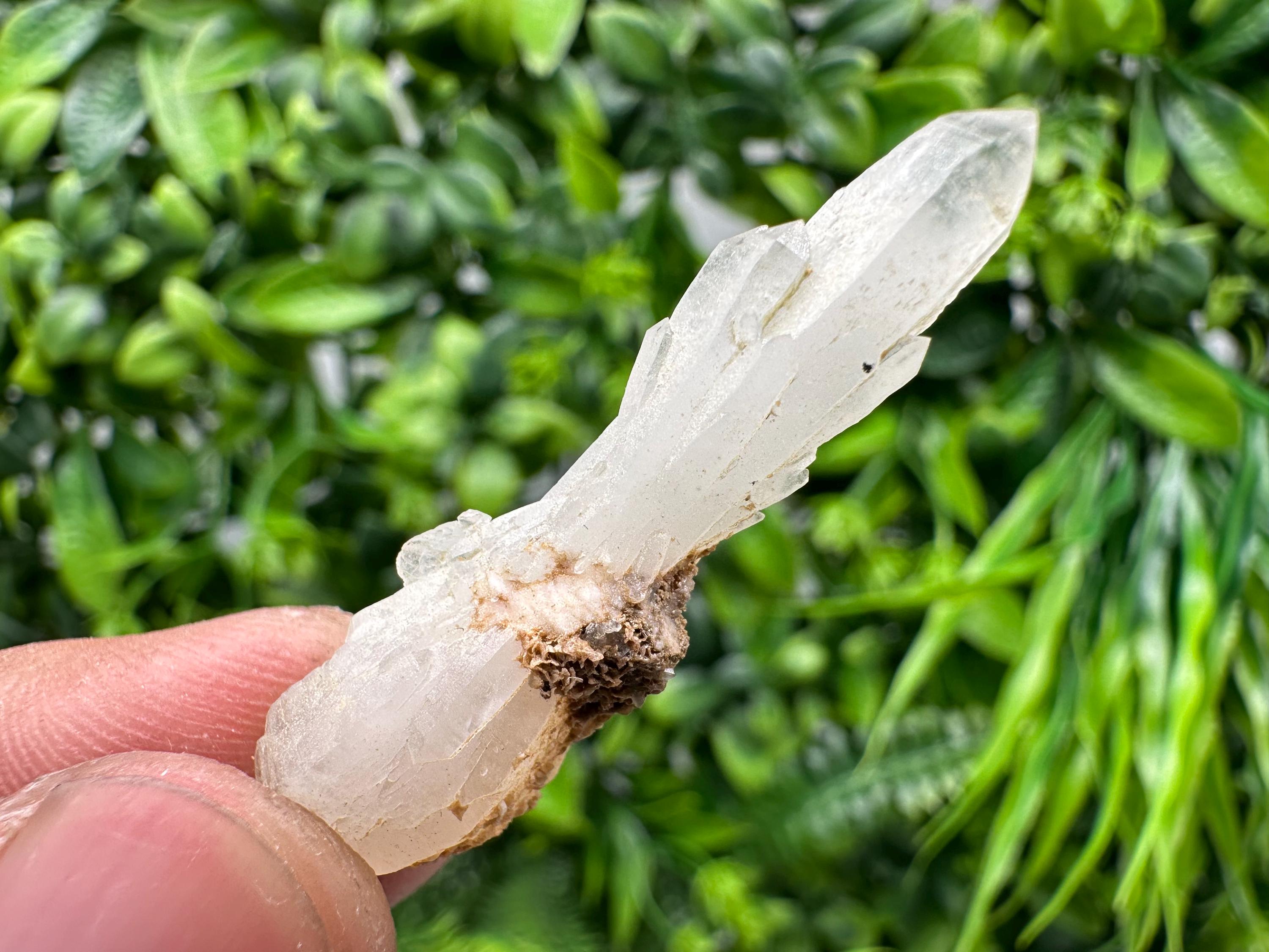 Quartz with Limonite: Natural Crystal Home Decor (4.5cm)