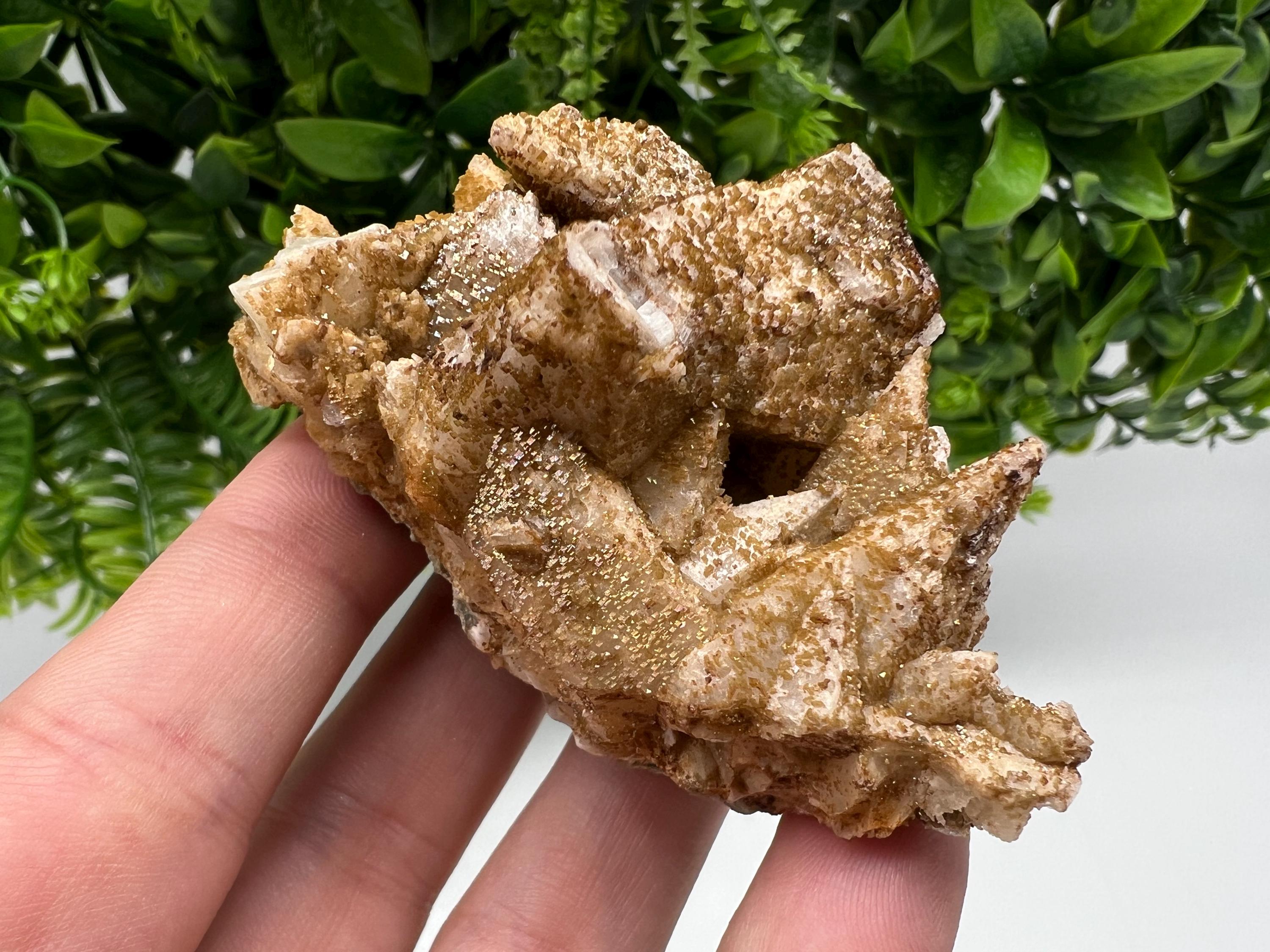 Stunning Brown Rhodochrosite on Calcite,Chalcedony,from Djurcovo mine,Bulgaria,natural collection mineral specimen,home decor crystal,gift
