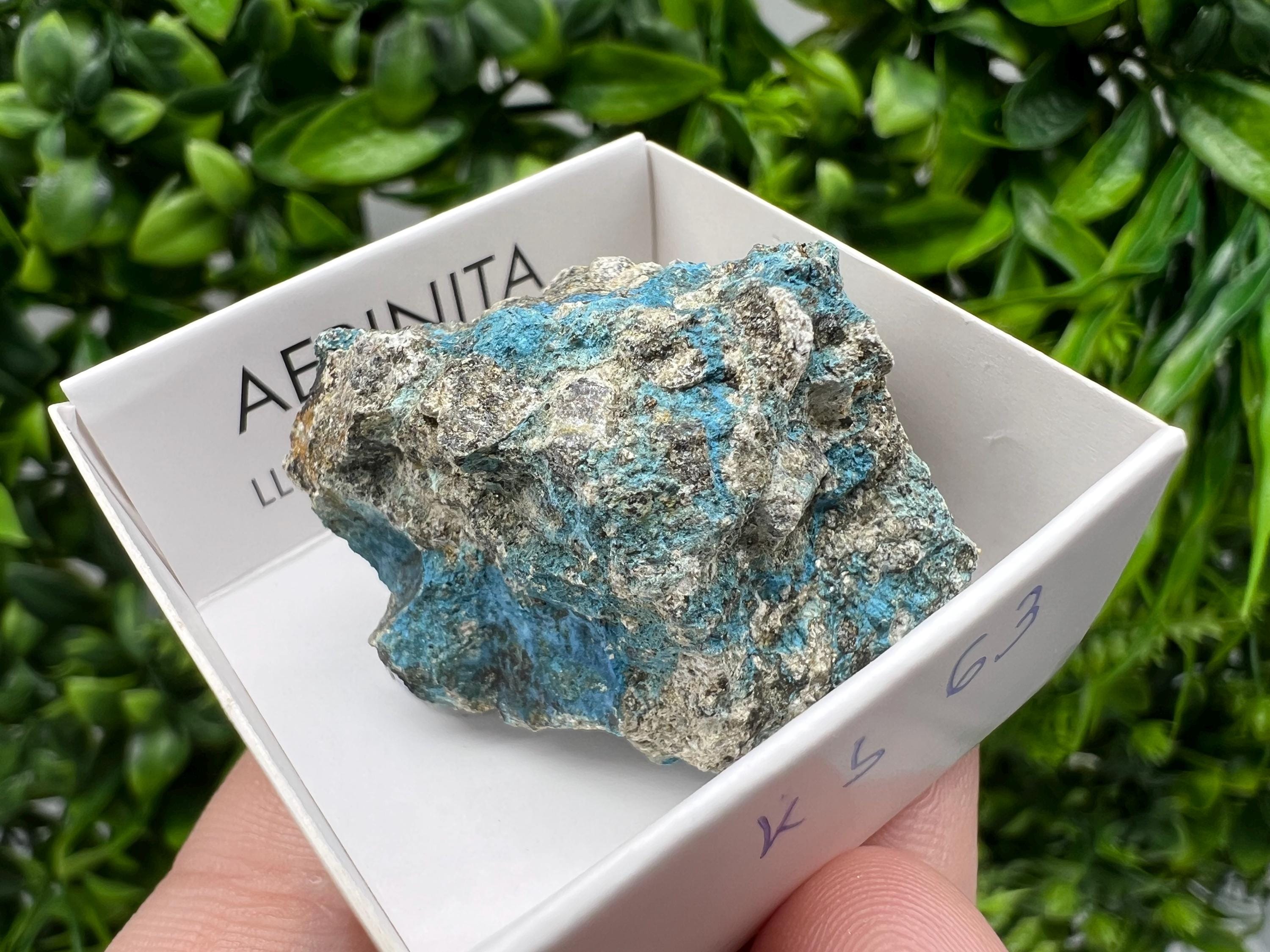 Rare Raw Aerinite Specimen: Mineral Collection Crystal from Spain