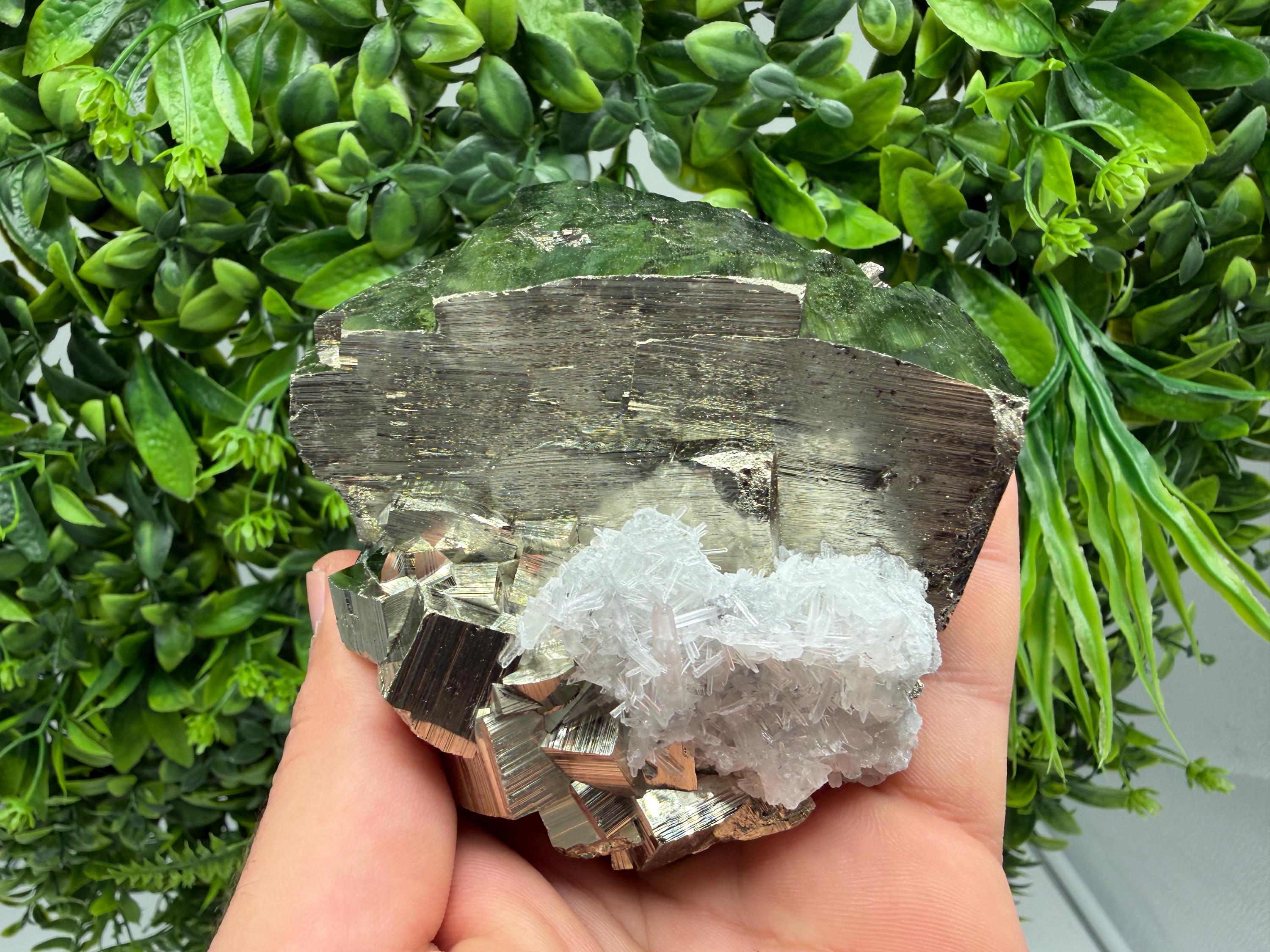 Pyrite Sphalerite Quartz  Mineral Specimen, Krushev dol Mine