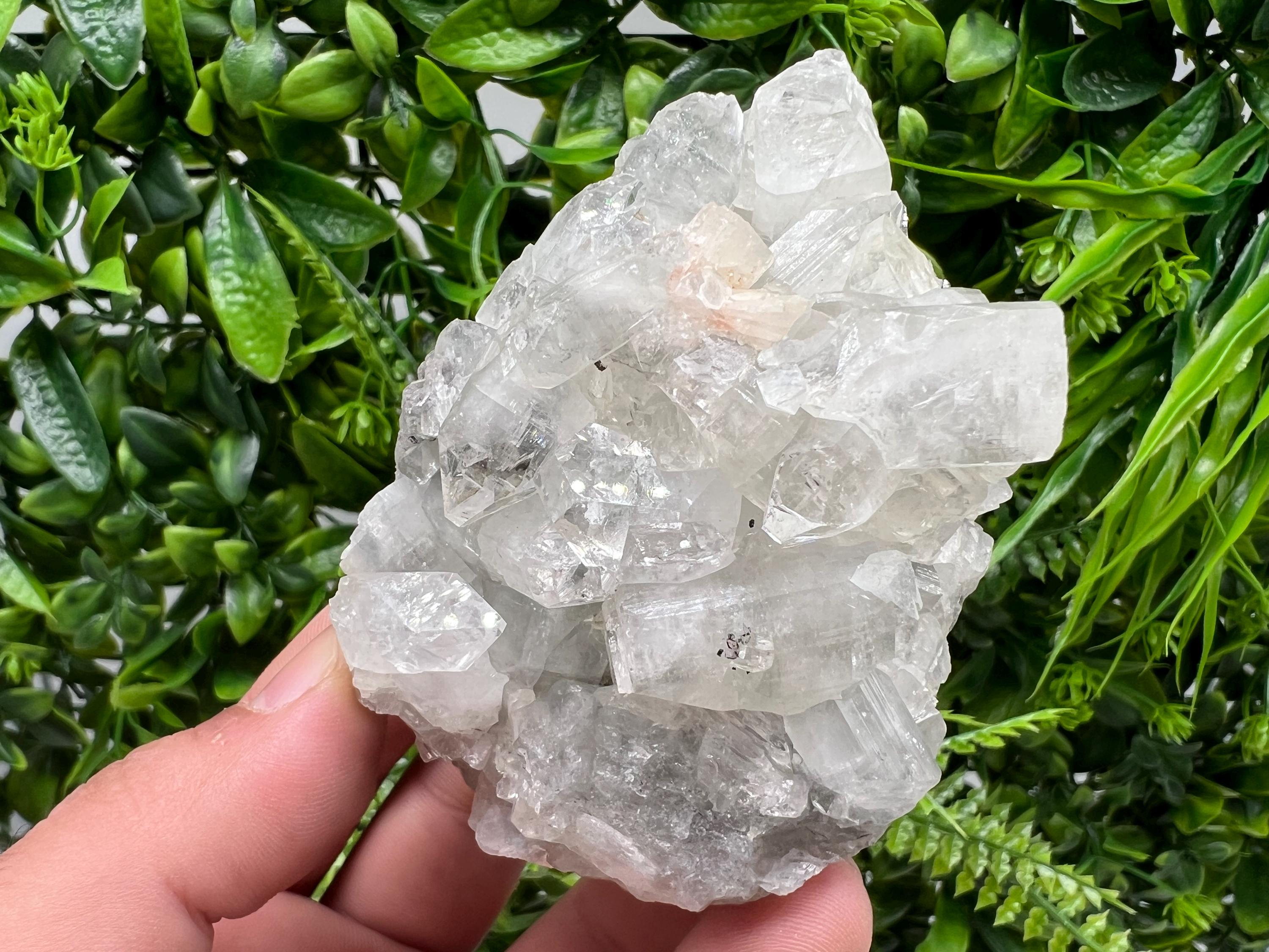 STUNNING Transparent Apophyllite on Chalcedony,natural, collection minerals specimen,India Minerals,Crystal, Stone Mineral Specimens India