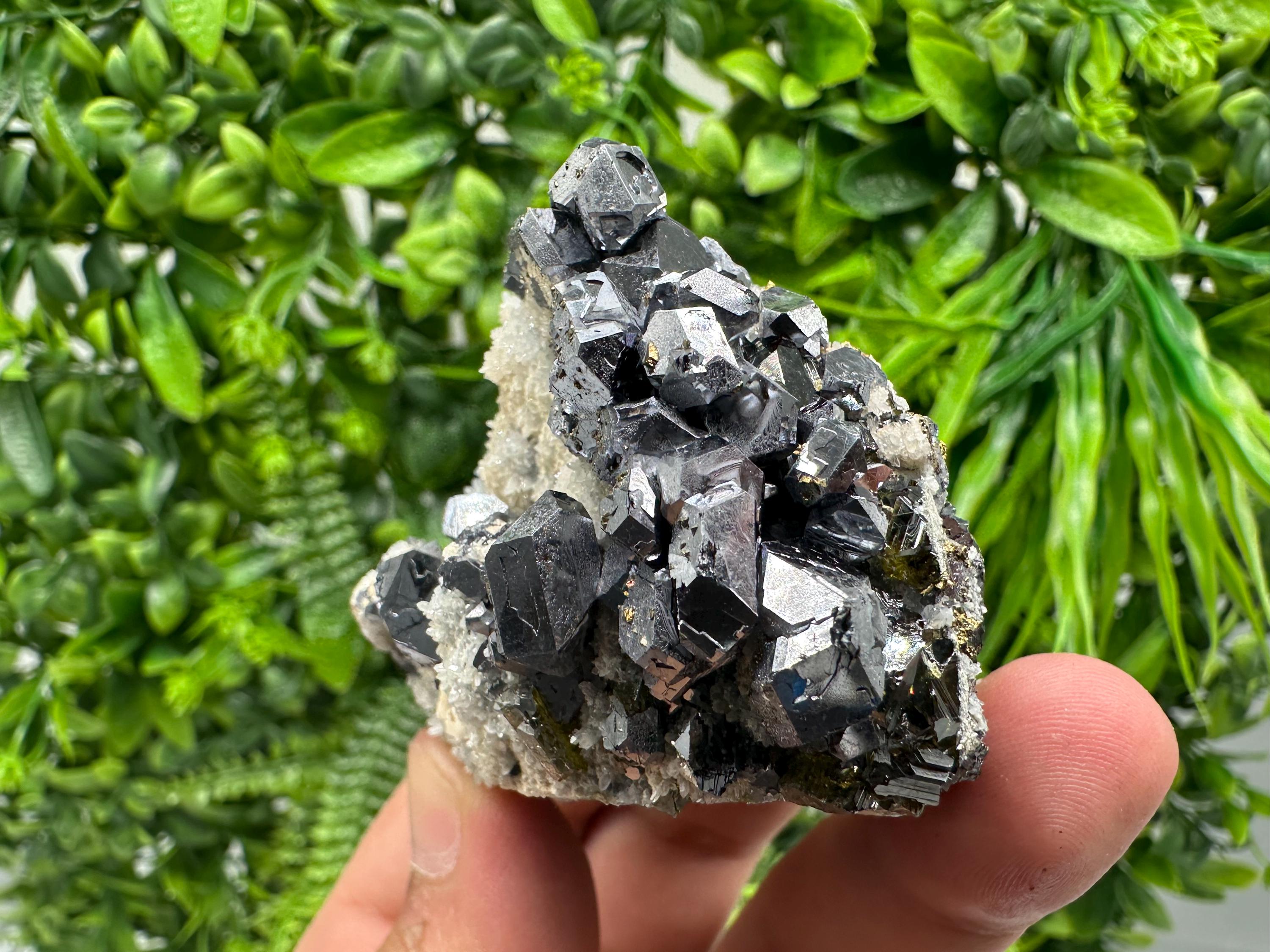 Galena Sphalerite Mineral Specimen: Krushev Dol Mine, Bulgaria