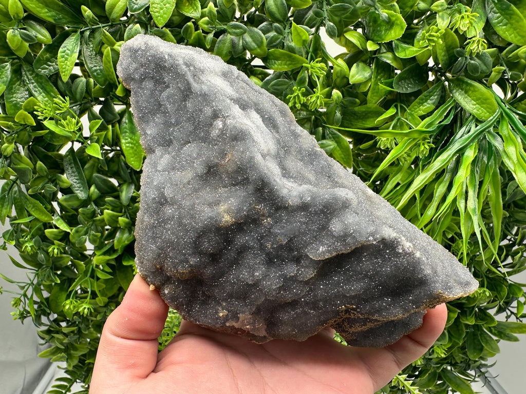 Chalcedony Quartz with Chlorite Cluster, Madan Bulgaria
