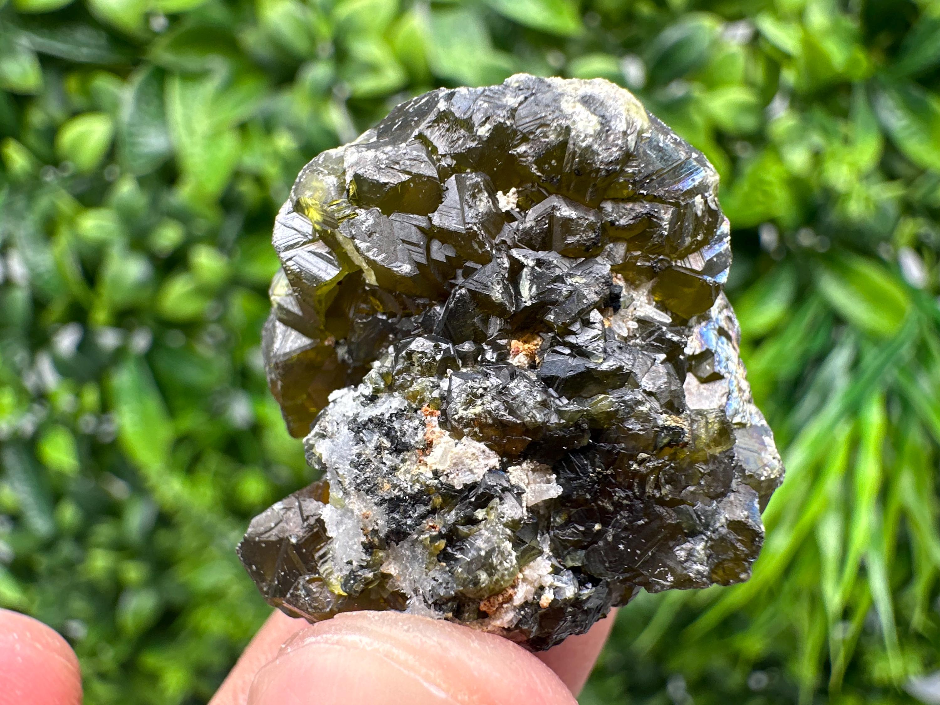 Cleiophane Sphalerite Gem: Rare Transparent Crystal, Bulgaria