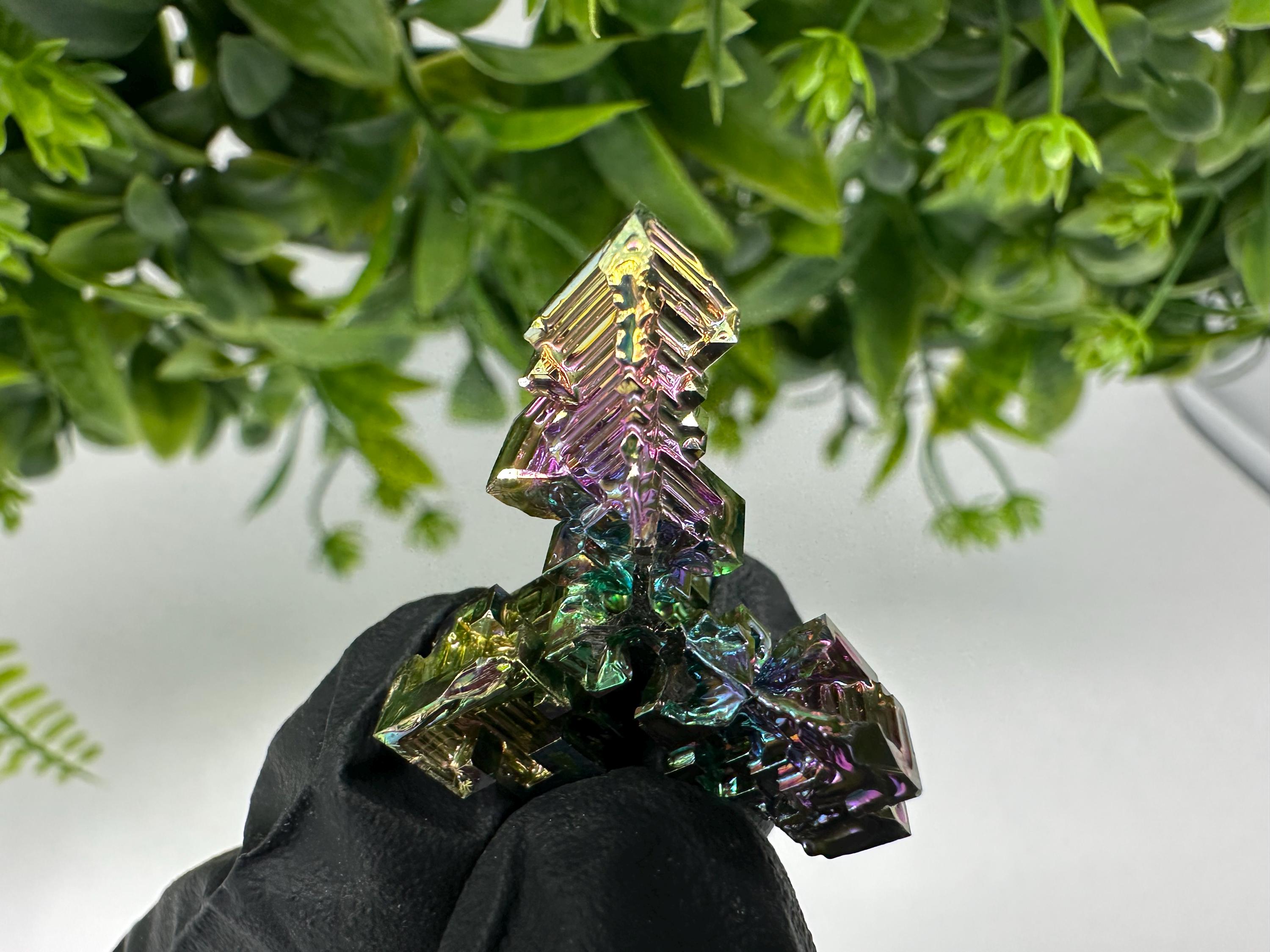 Rainbow Bismuth Crystal: Rare Gemstone Specimen,wholesale Bismuth