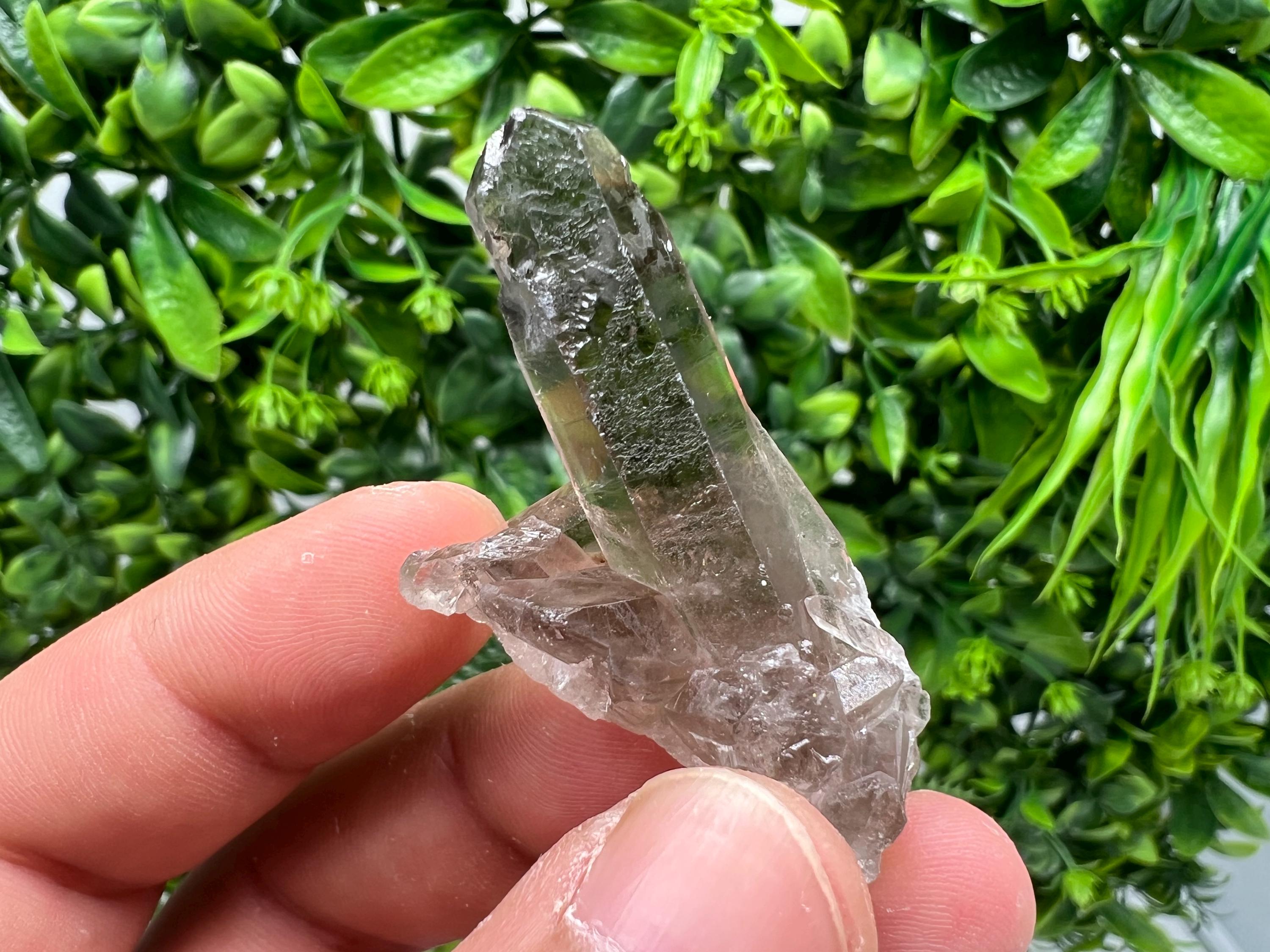 Rare Smoky Quartz Crystal Specimen: Mineral Collection, Brazil