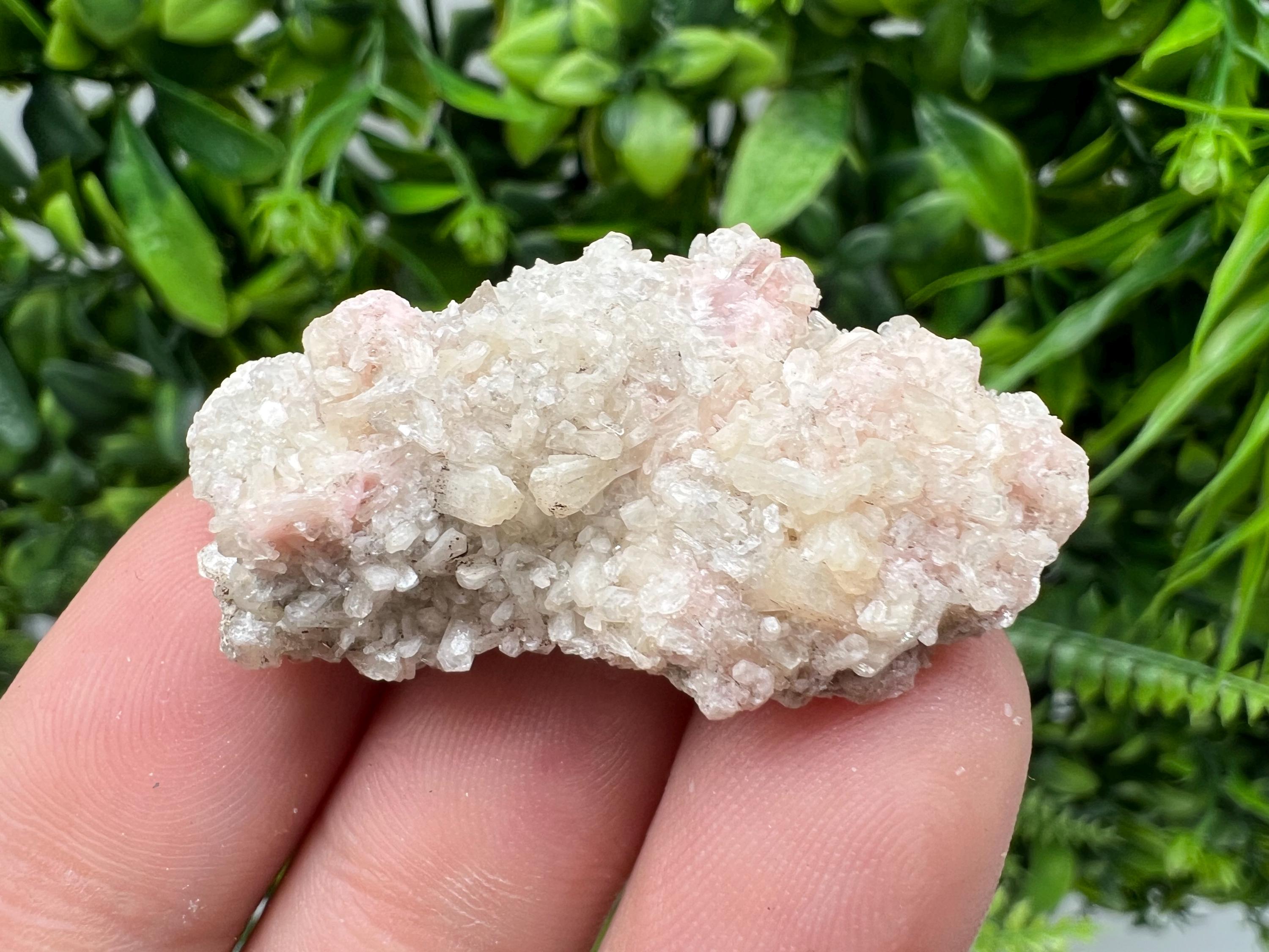 Pink Rhodochrosite Crystal Cluster, Starnica Mine, Bulgaria
