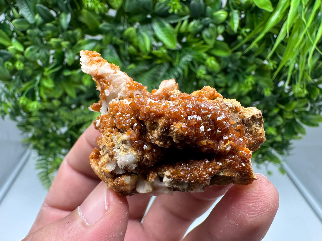 Red Vanadinite on Barite from Marocco,crystal minerals Speciment cluster Vanadinite crystal Vanadinite Geology Vanadinite cluster minerals