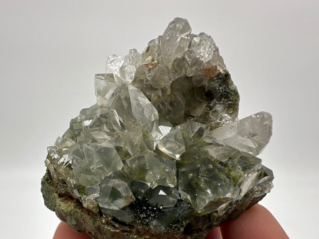 Rainbow Epidote with Quartz, Hakkari Turkey Mineral Specimen