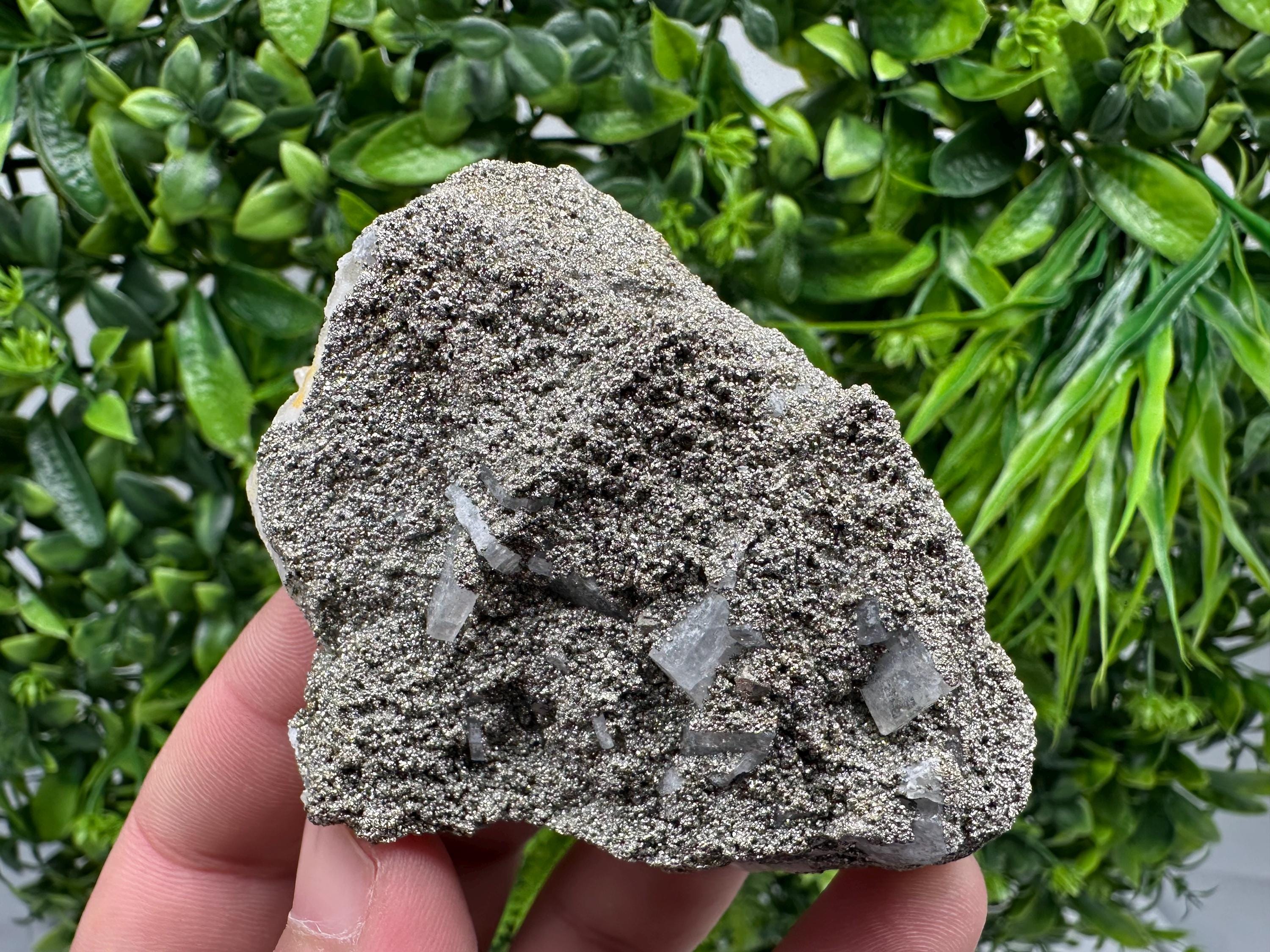 Barite Marcasite on Chalcedony: Androvo Bulgaria Crystal Cluster